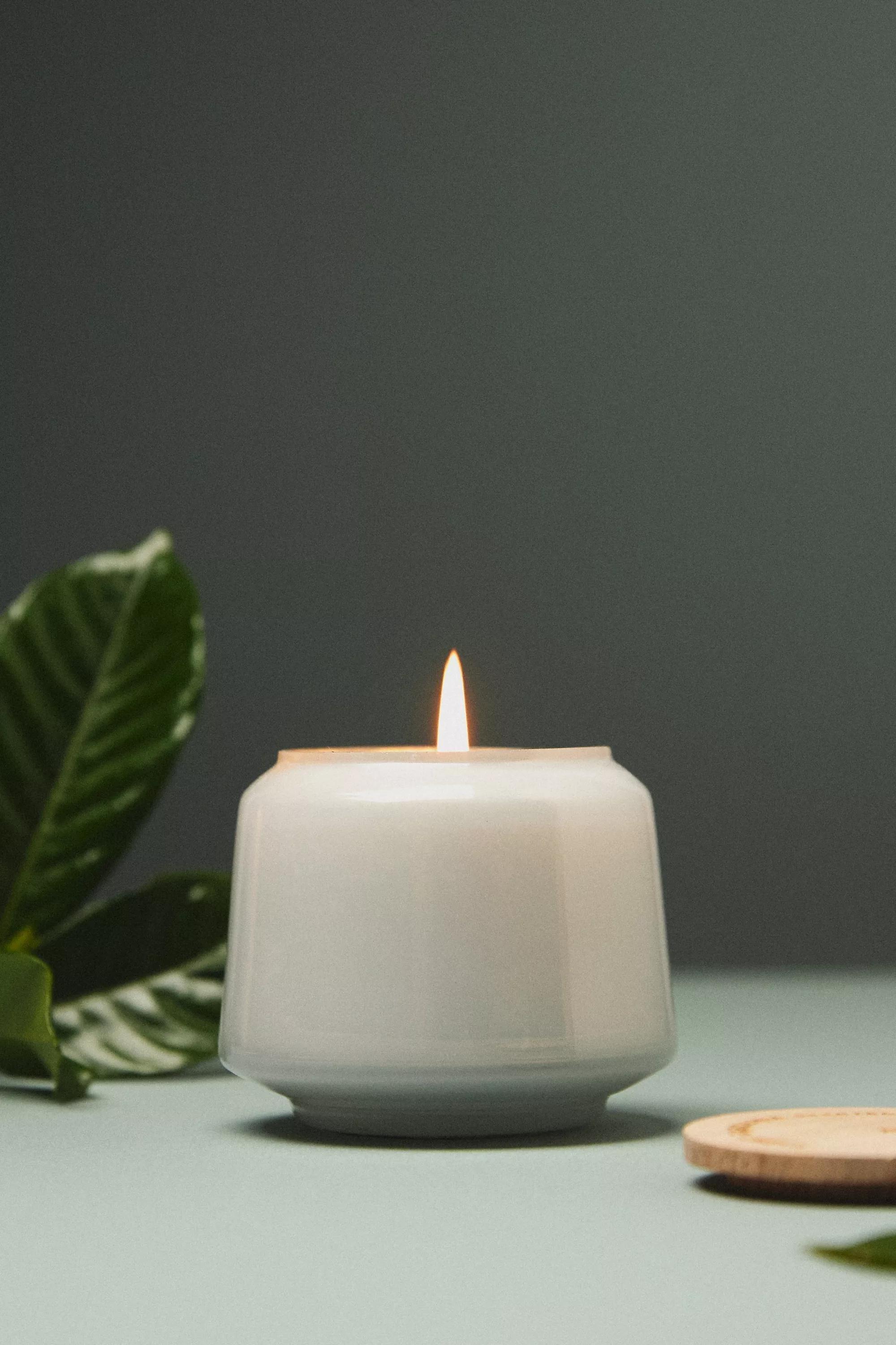 PINK The Gather Candle by Anthropologie: White Tea & Lotus, A501_0066, large image number 0