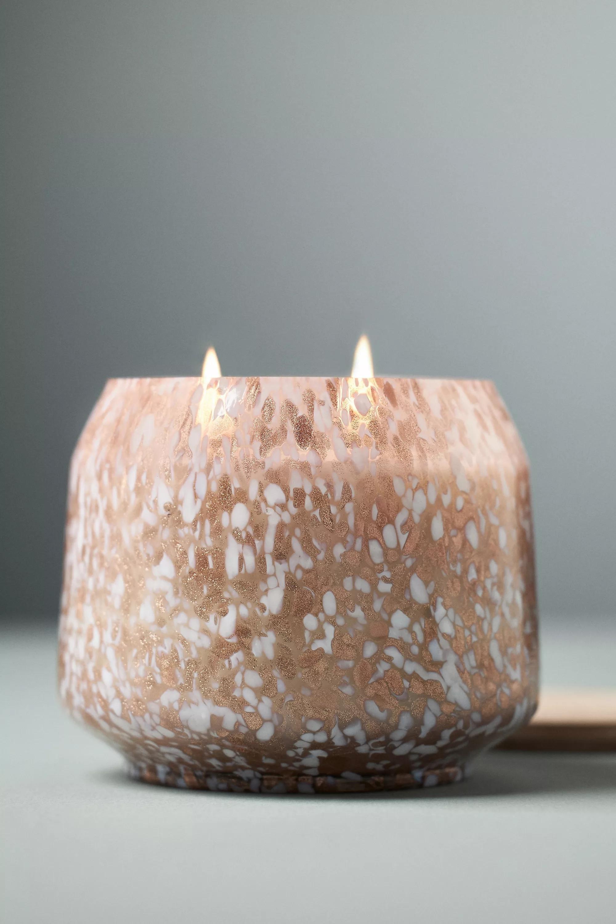 PINK The Gather Candle by Anthropologie: White Tea & Lotus, A501_0066, large image number 3