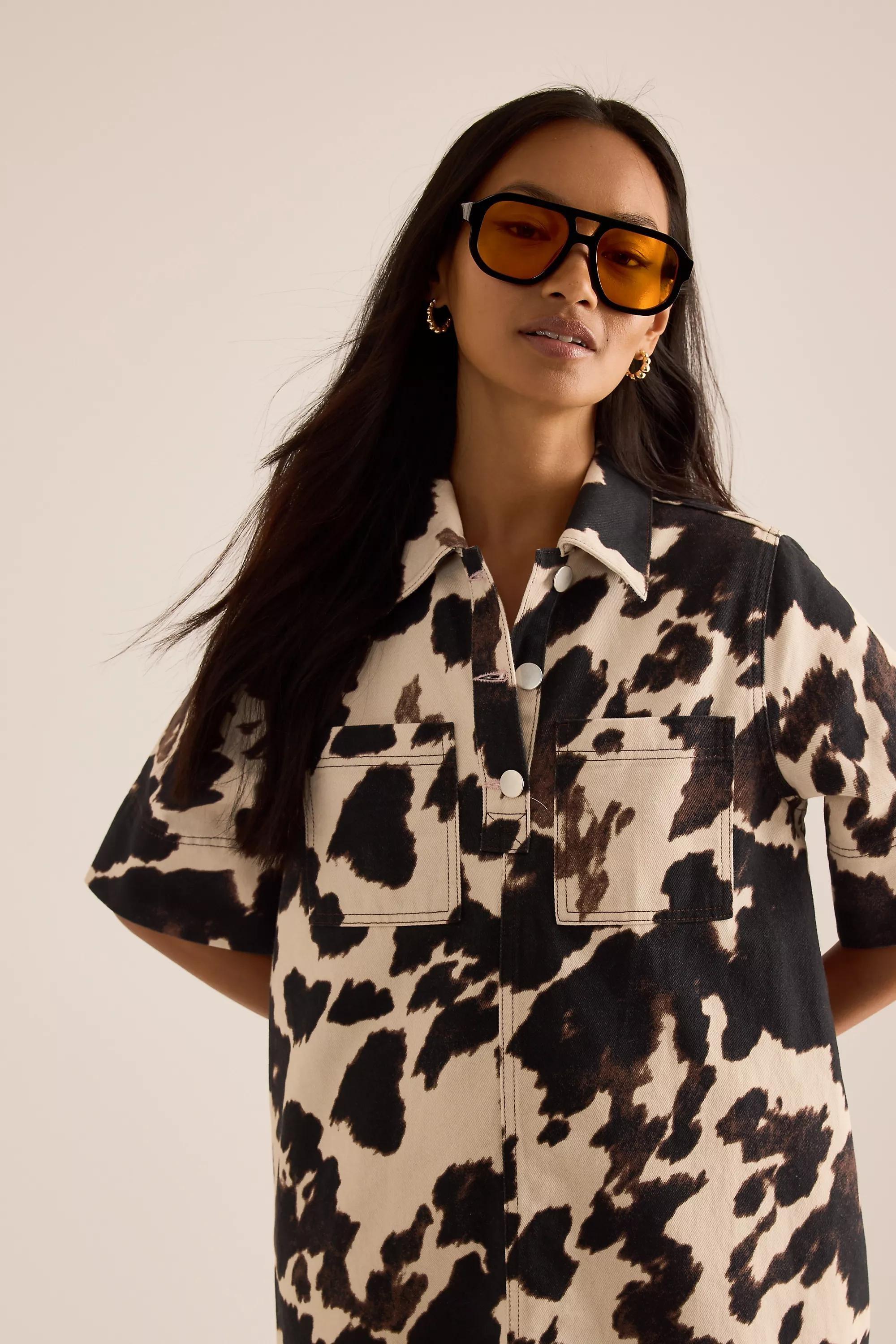 The Juno Acetate Oversized Aviator Sunglasses, Black, A501_0001, large image number 0
