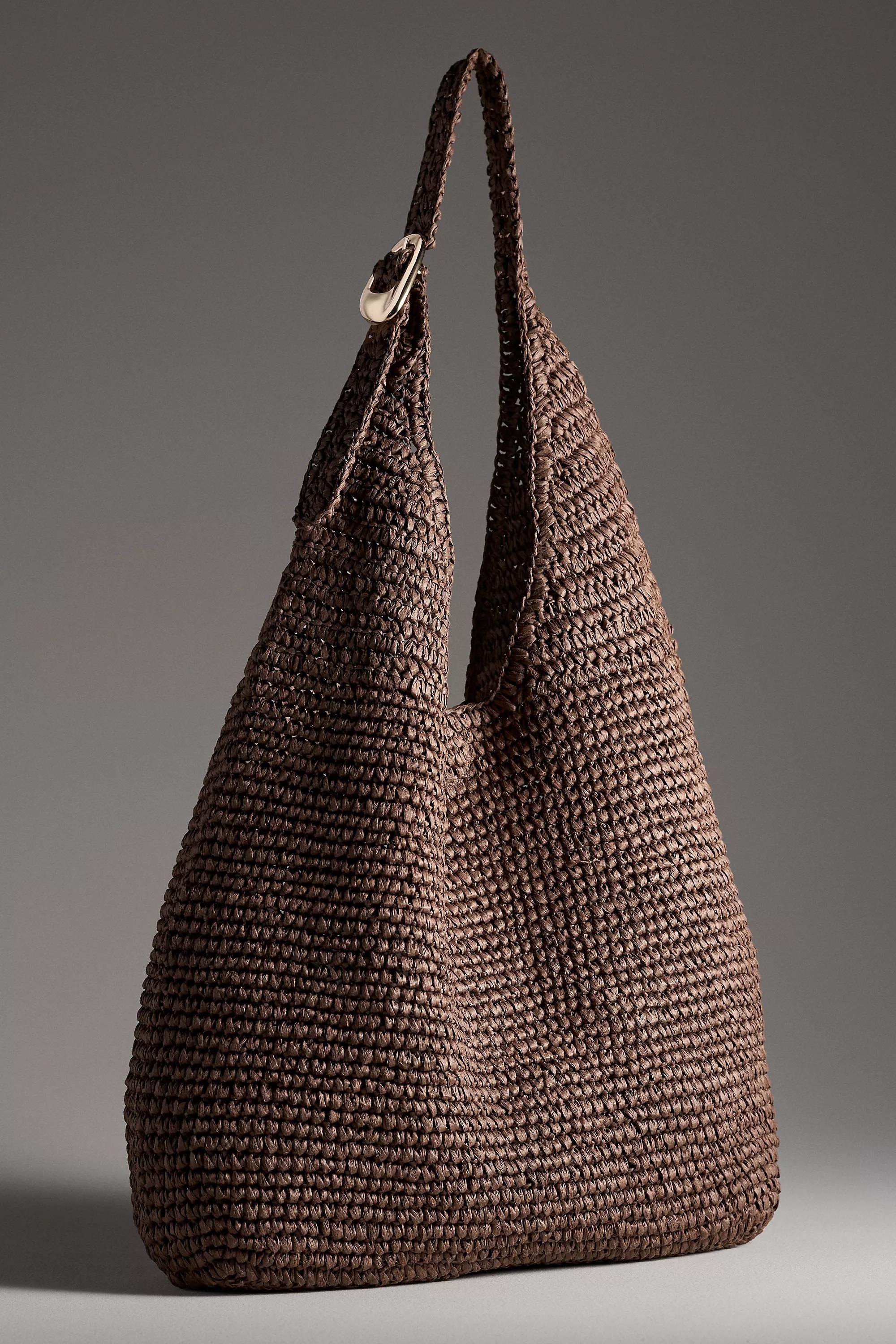 The Love Knot Slouchy Bag, Brown, A501_0021, large image number 1