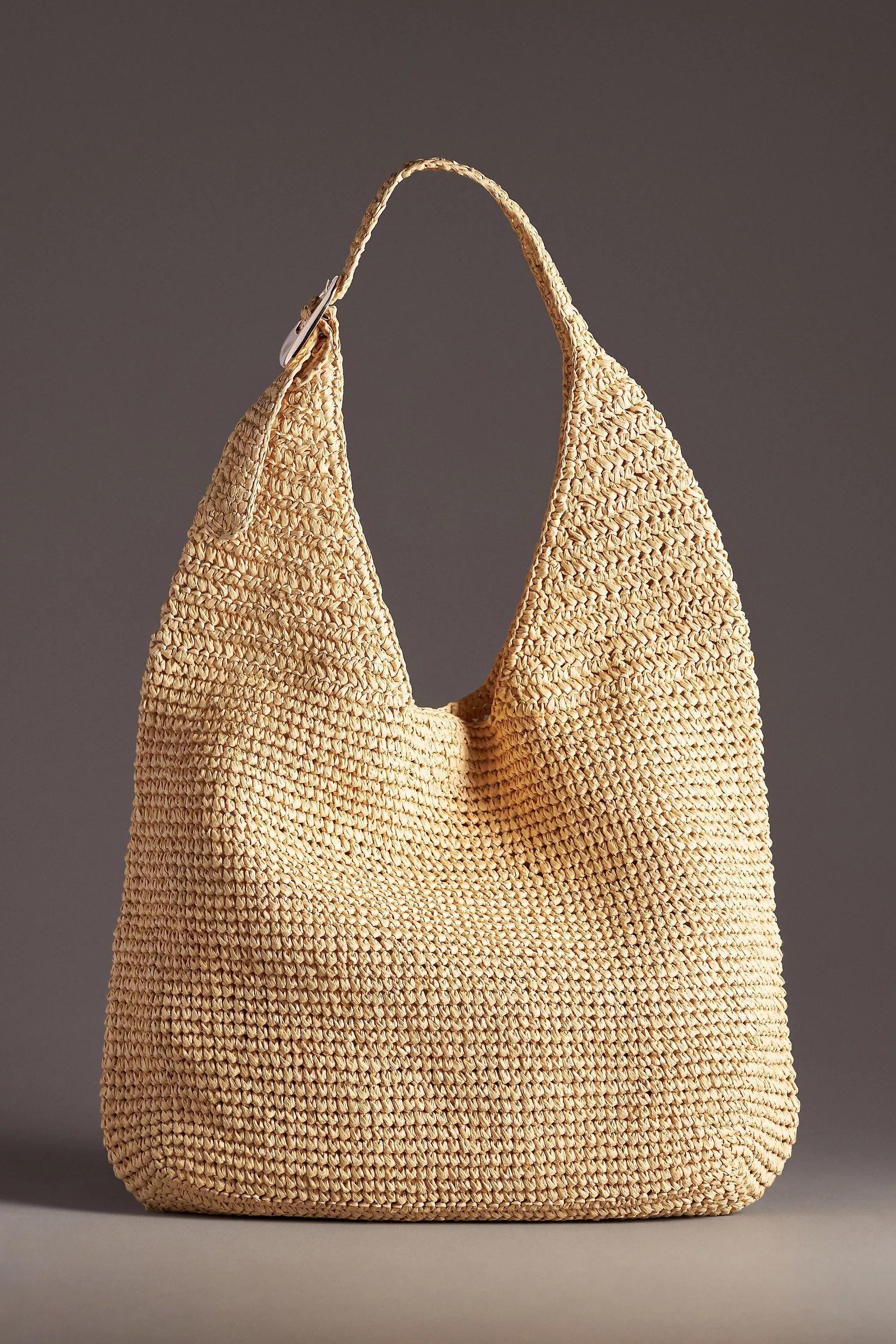 The Love Knot Slouchy Bag, Beige, A501_0111, large image number 0