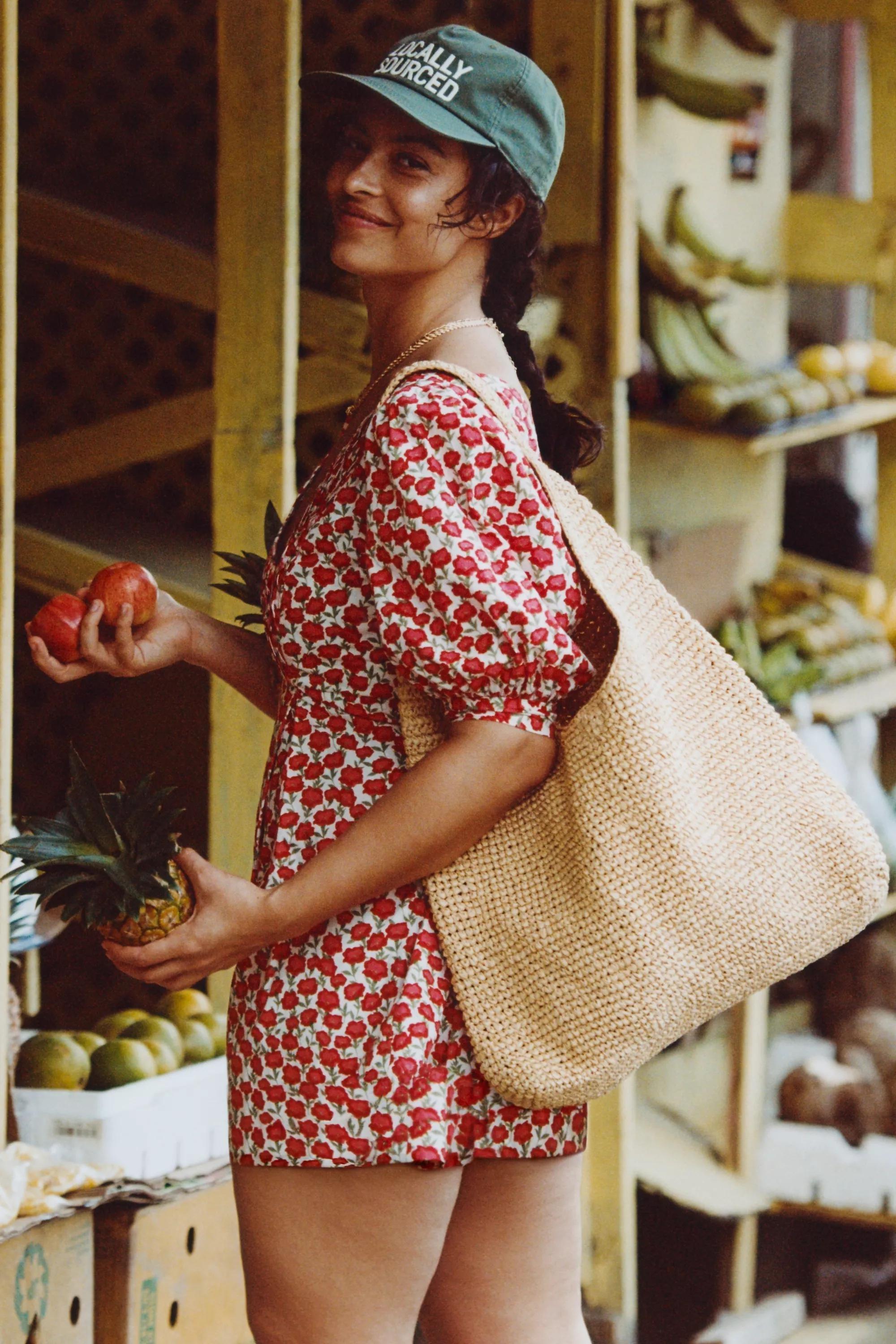 The Love Knot Slouchy Bag, Beige, A501_0111, large image number 1