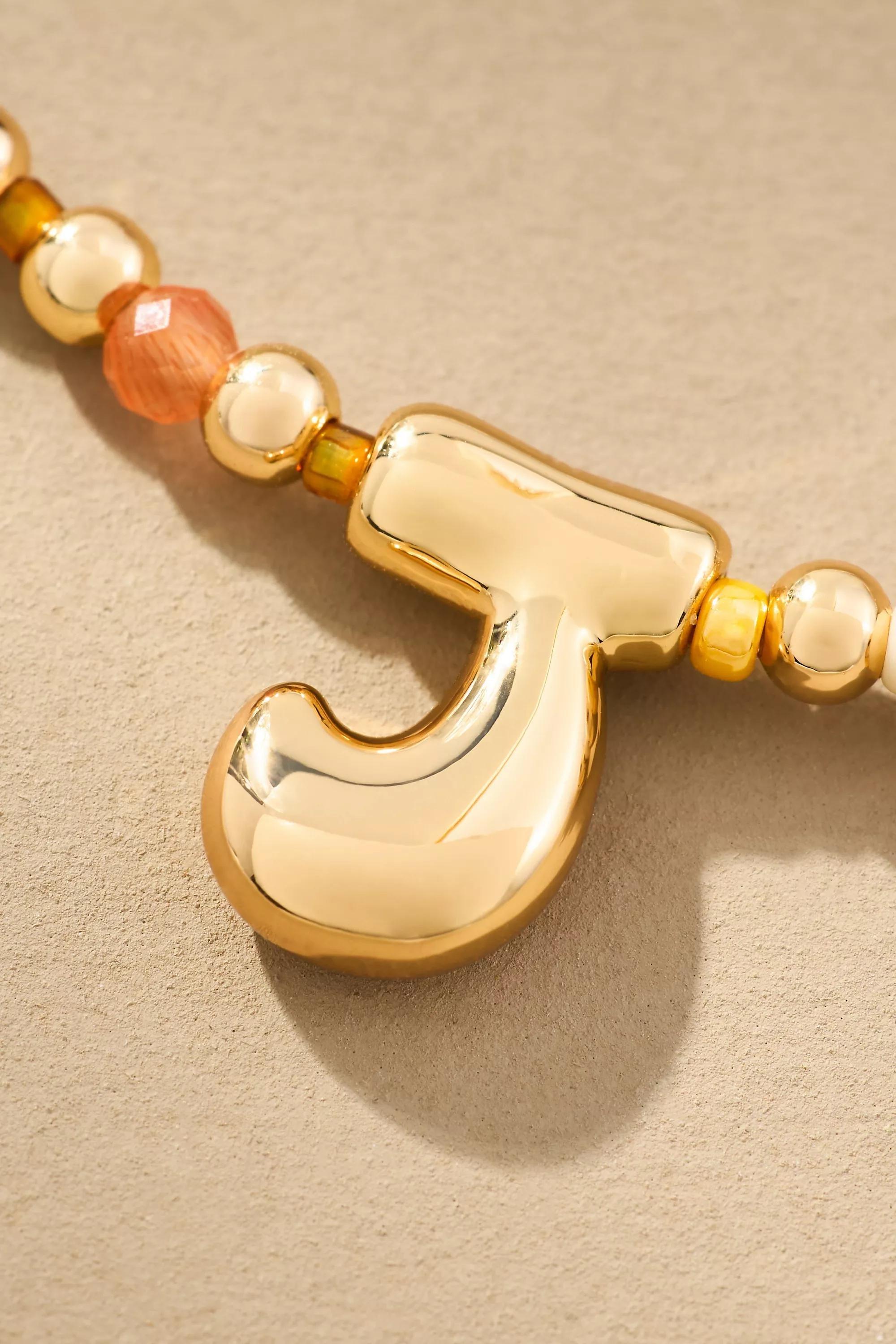 Anthropologie Letter Necklace, A501_0910, medium