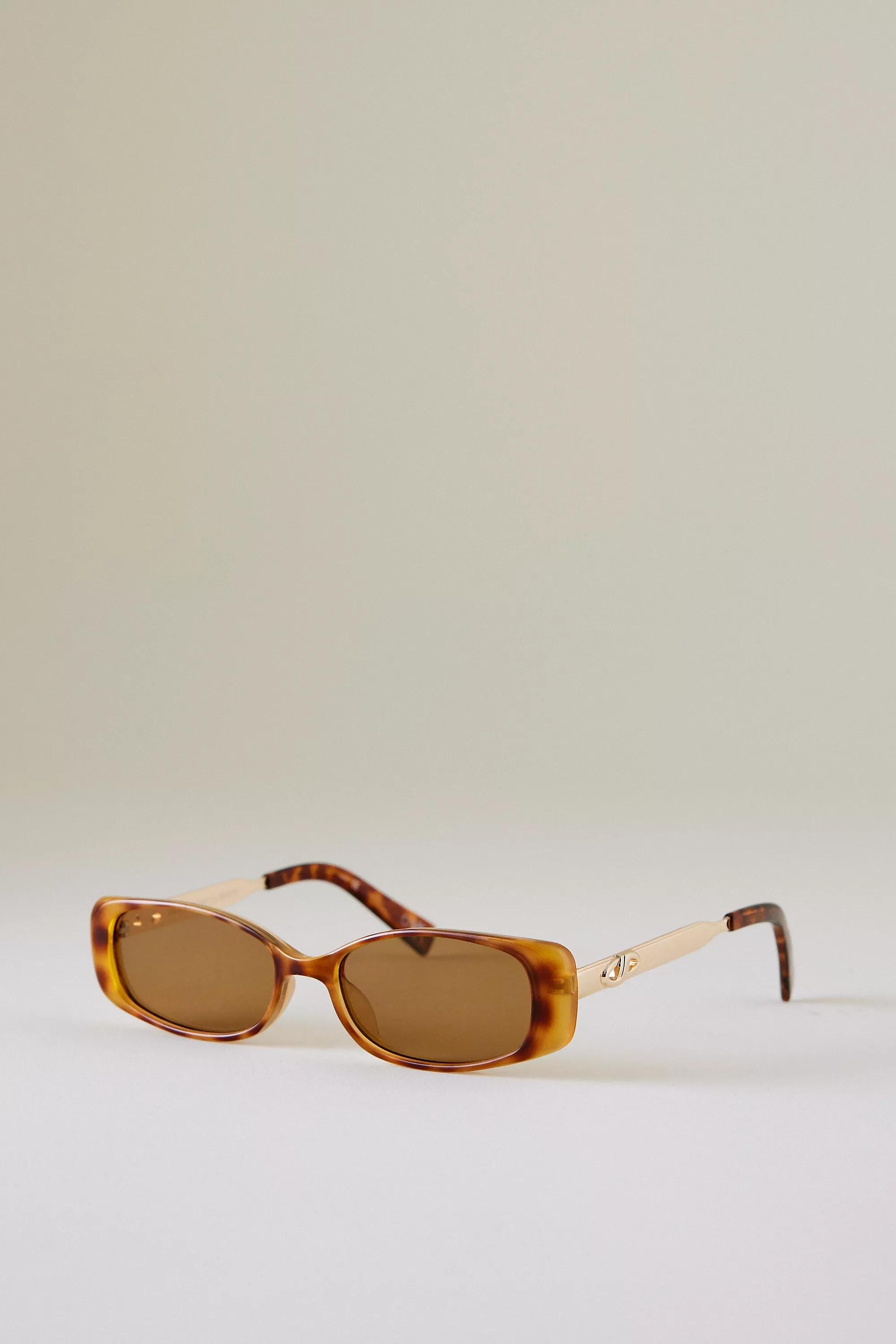 Brown Pattern Le Specs Lil Starlight Sunglasses, A501_0029, large image number 2
