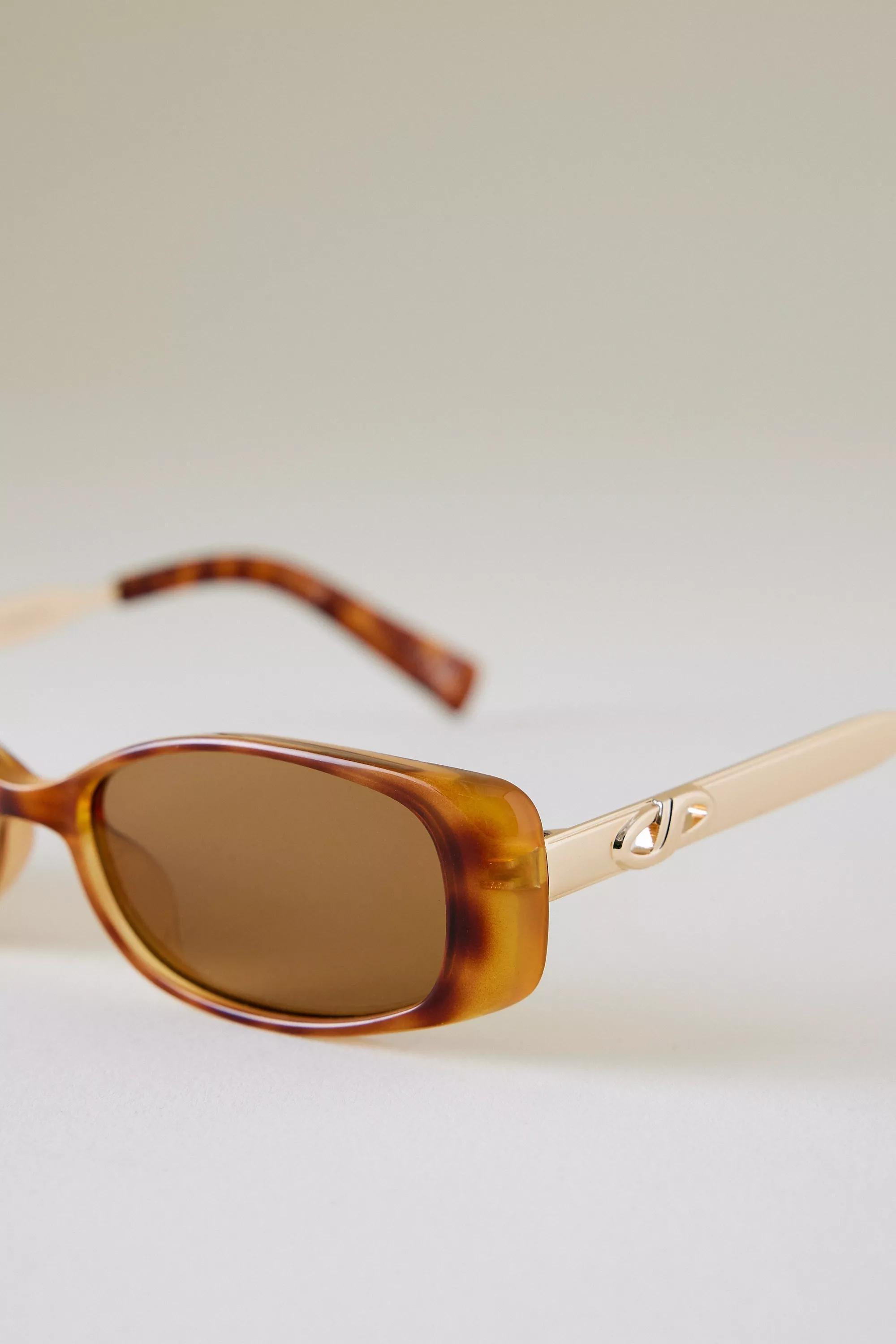 Brown Pattern Le Specs Lil Starlight Sunglasses, A501_0029, large image number 3