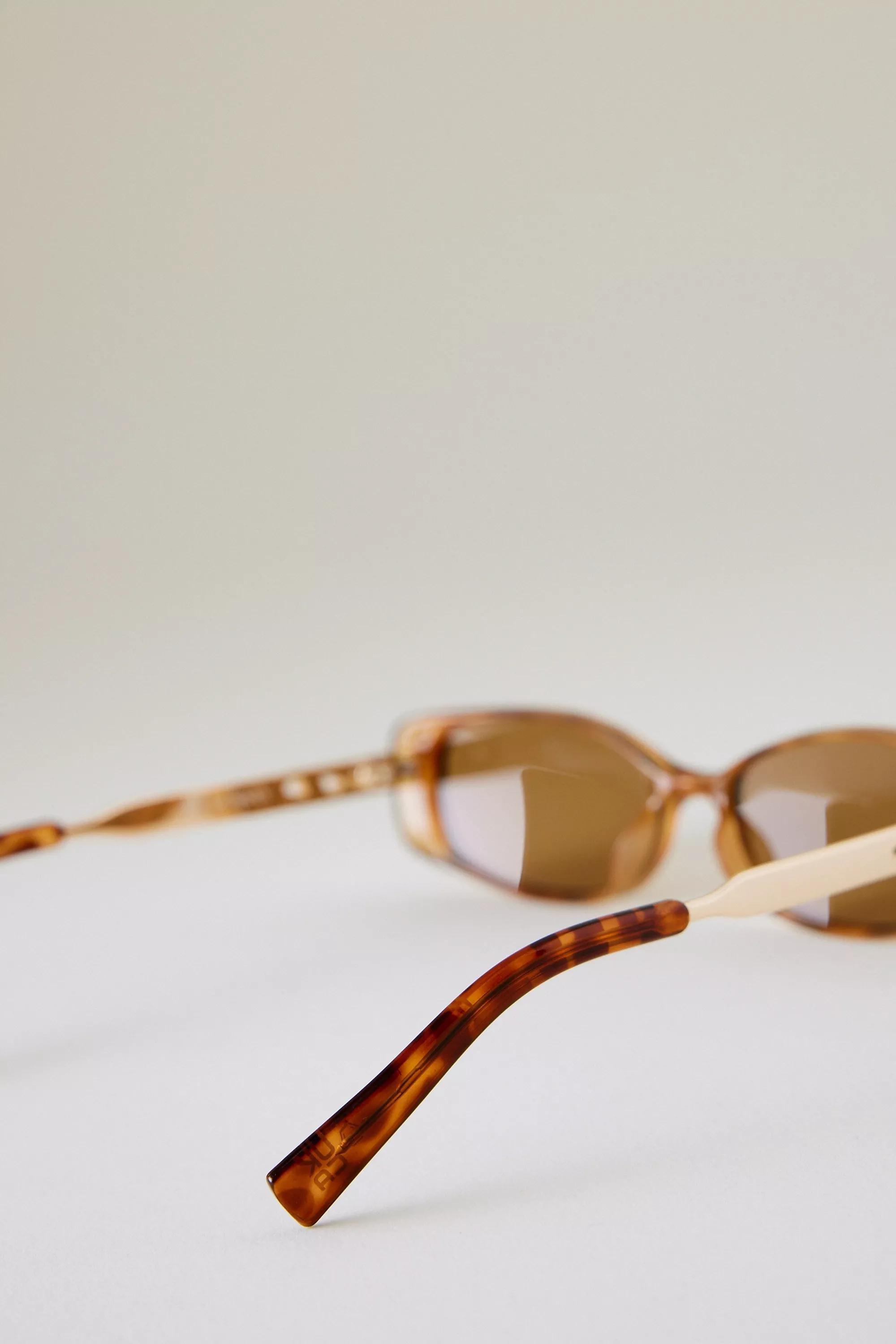 Brown Pattern Le Specs Lil Starlight Sunglasses, A501_0029, large image number 4