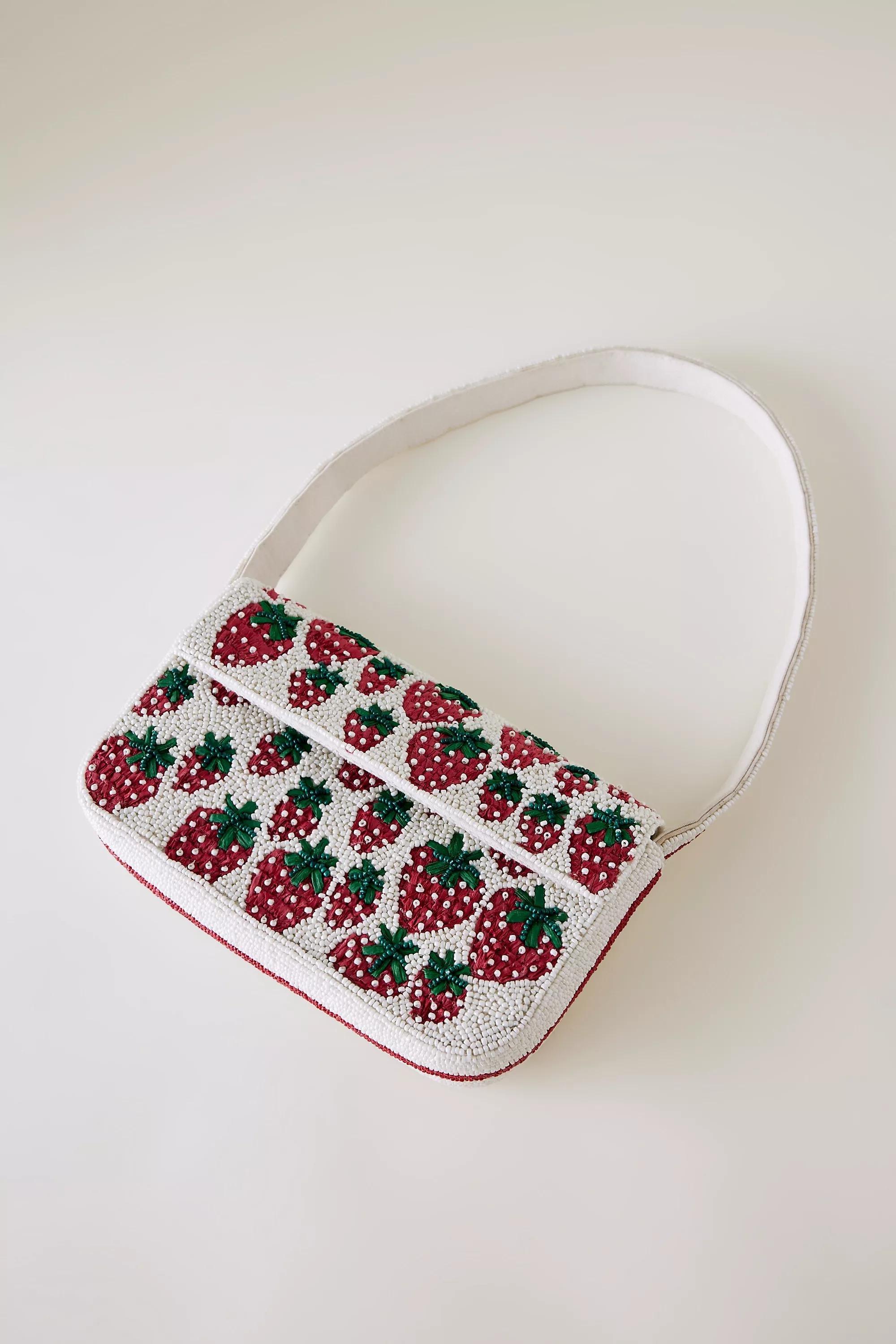 Anthropologie Handmade Beaded Bag, A501_0012, large image number 3