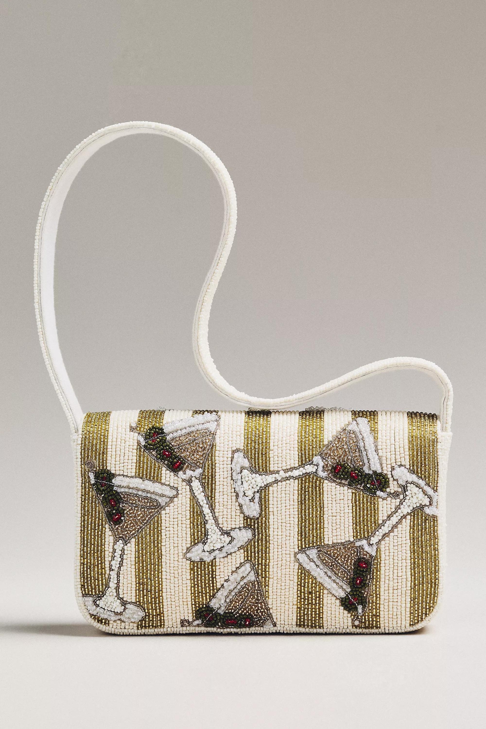 The Fiona Beaded Bag, Gold, A501_0070, large image number 3