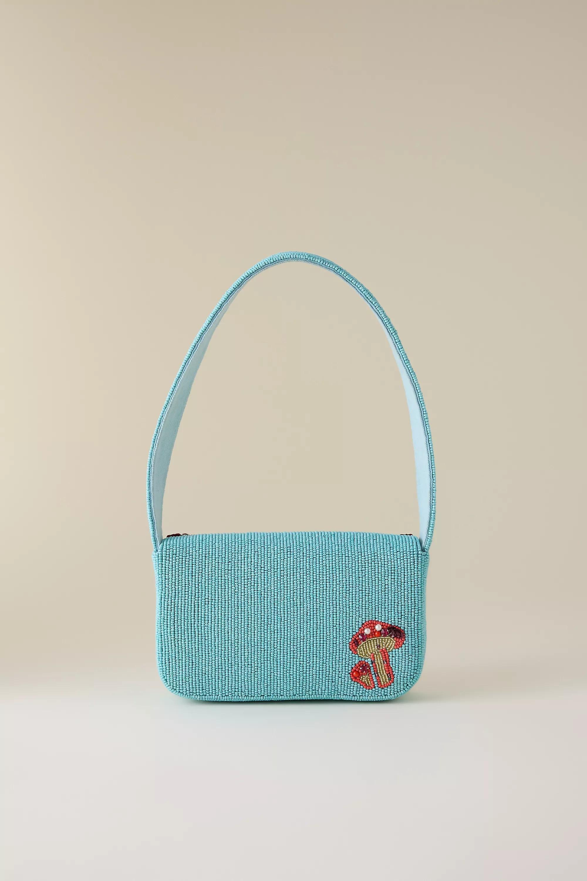 The Fiona Beaded Bag, Blue, A501_0092, large image number 4