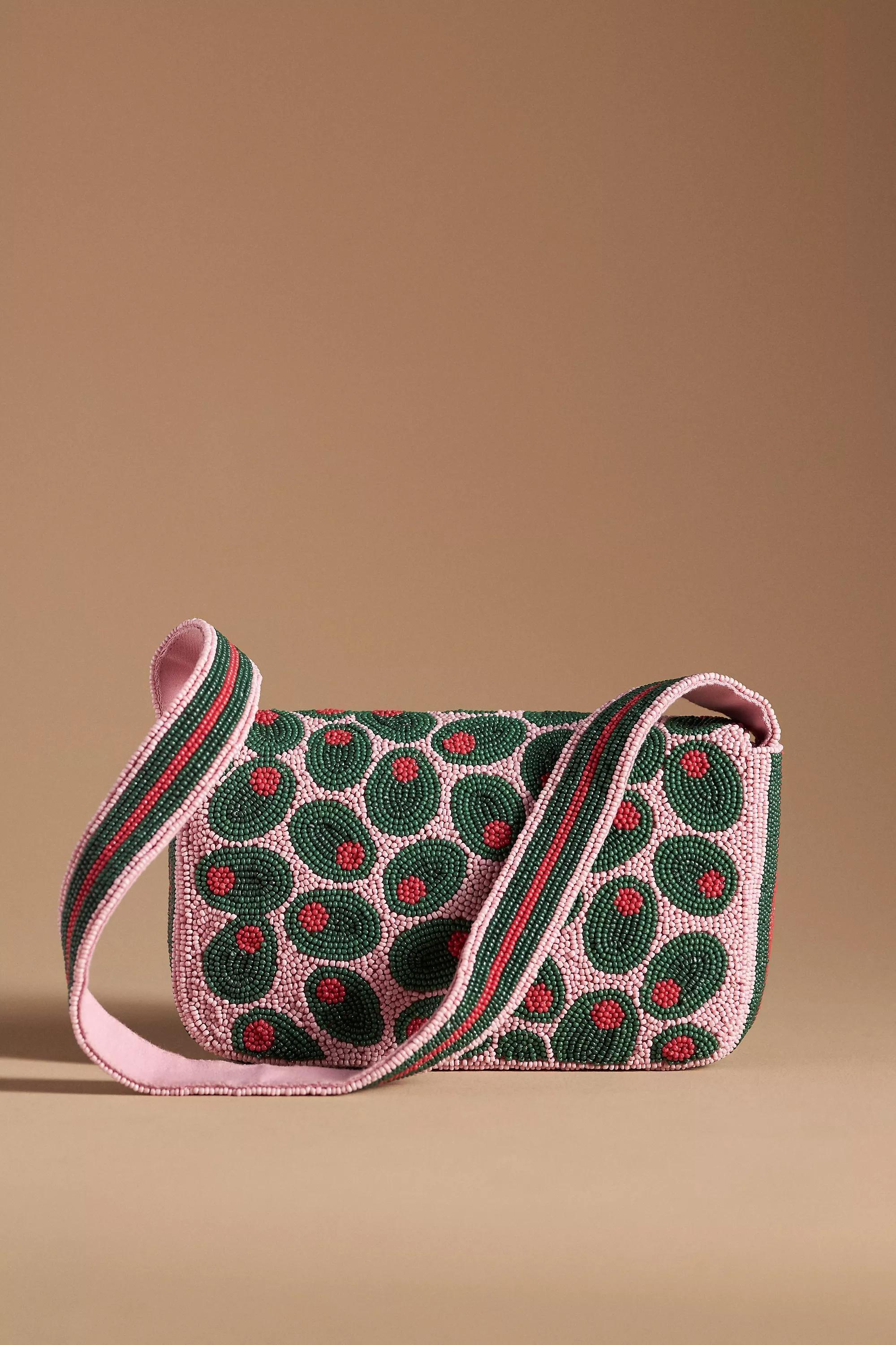 Anthropologie Fiona Beaded Bag, Embellishment, A501_0230, medium