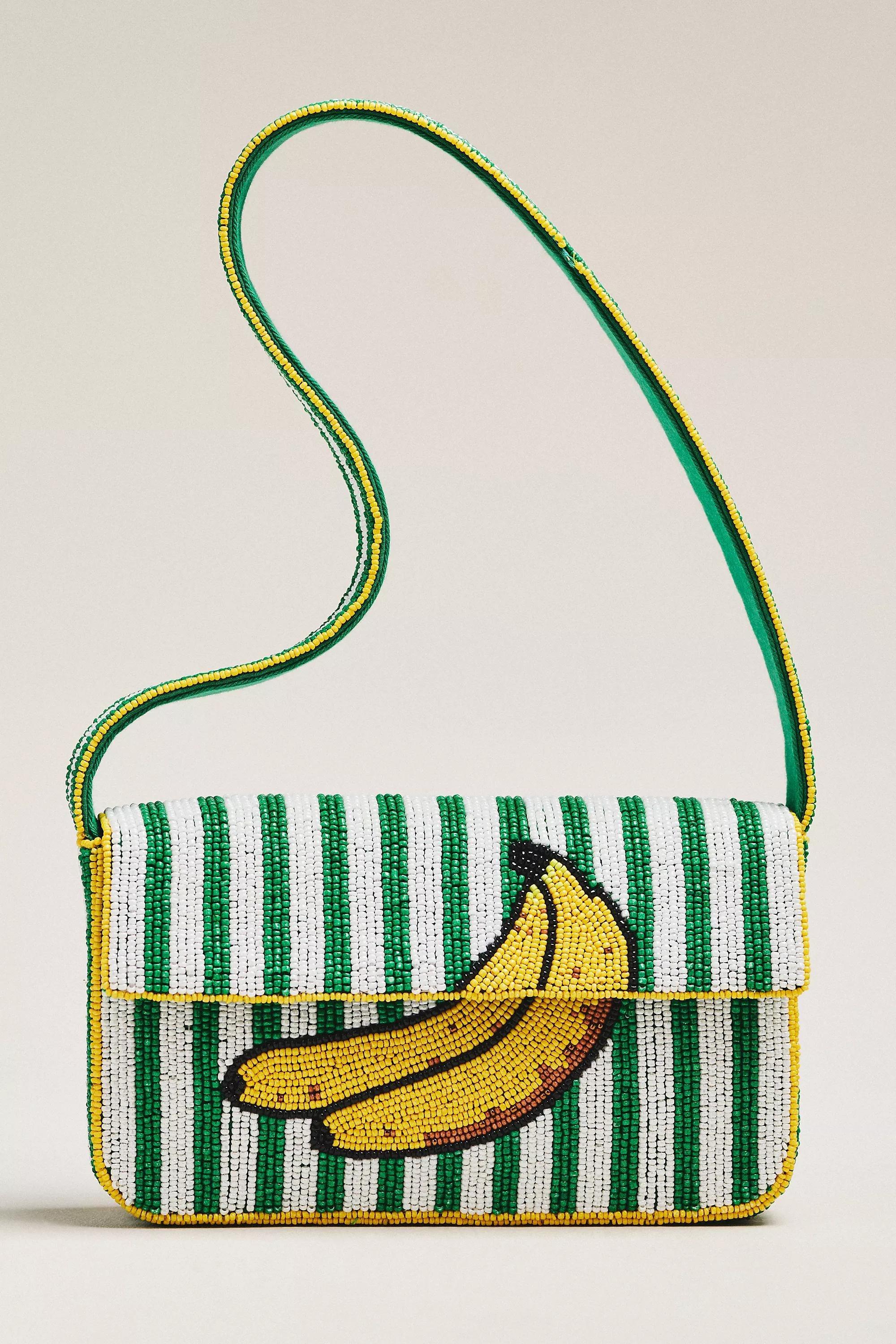 The Fiona Beaded Bag, Green, A501_0545, medium