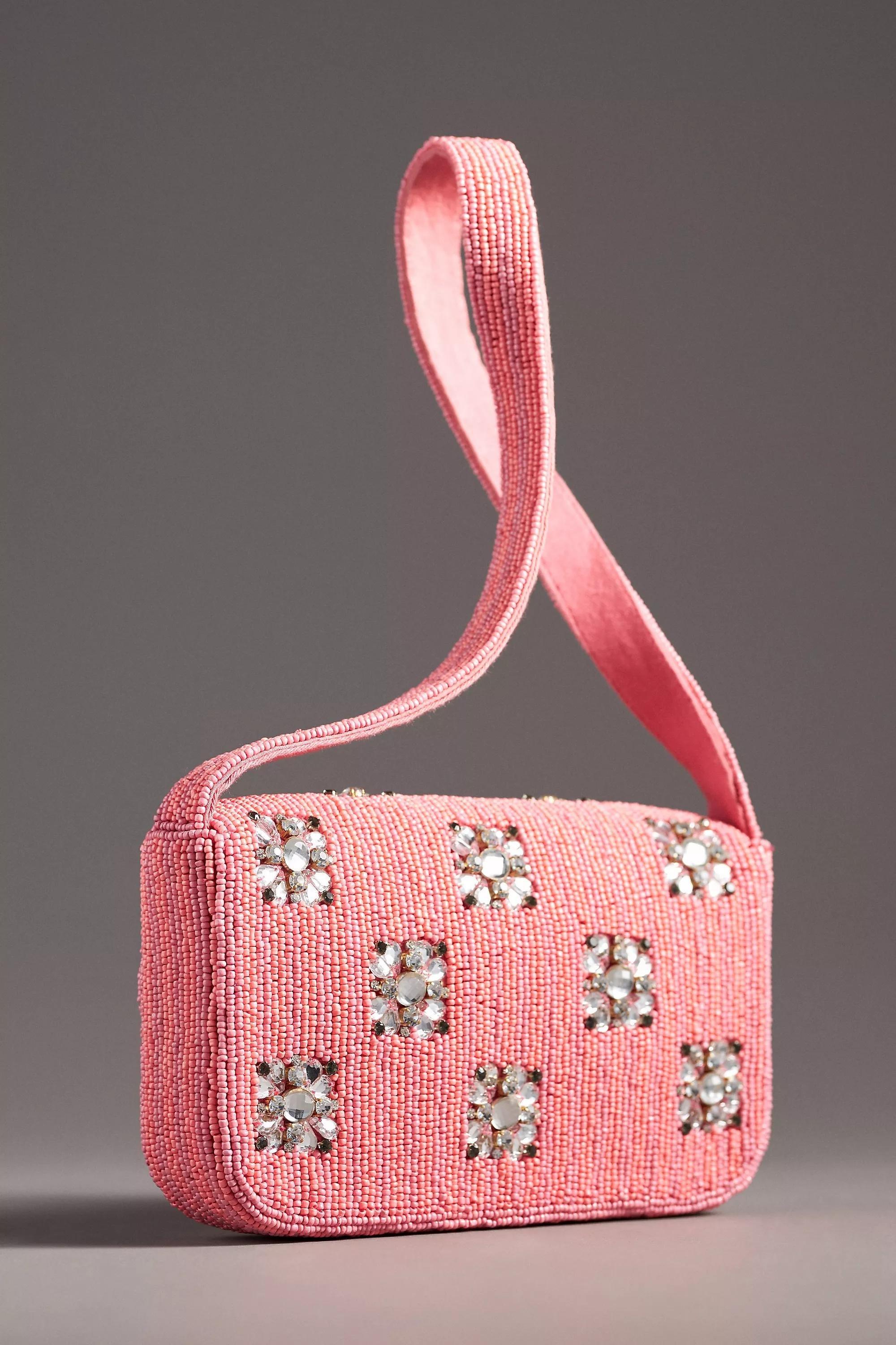 Anthropologie Embellishment Cross-Body, Red, A501_0065, large image number 1