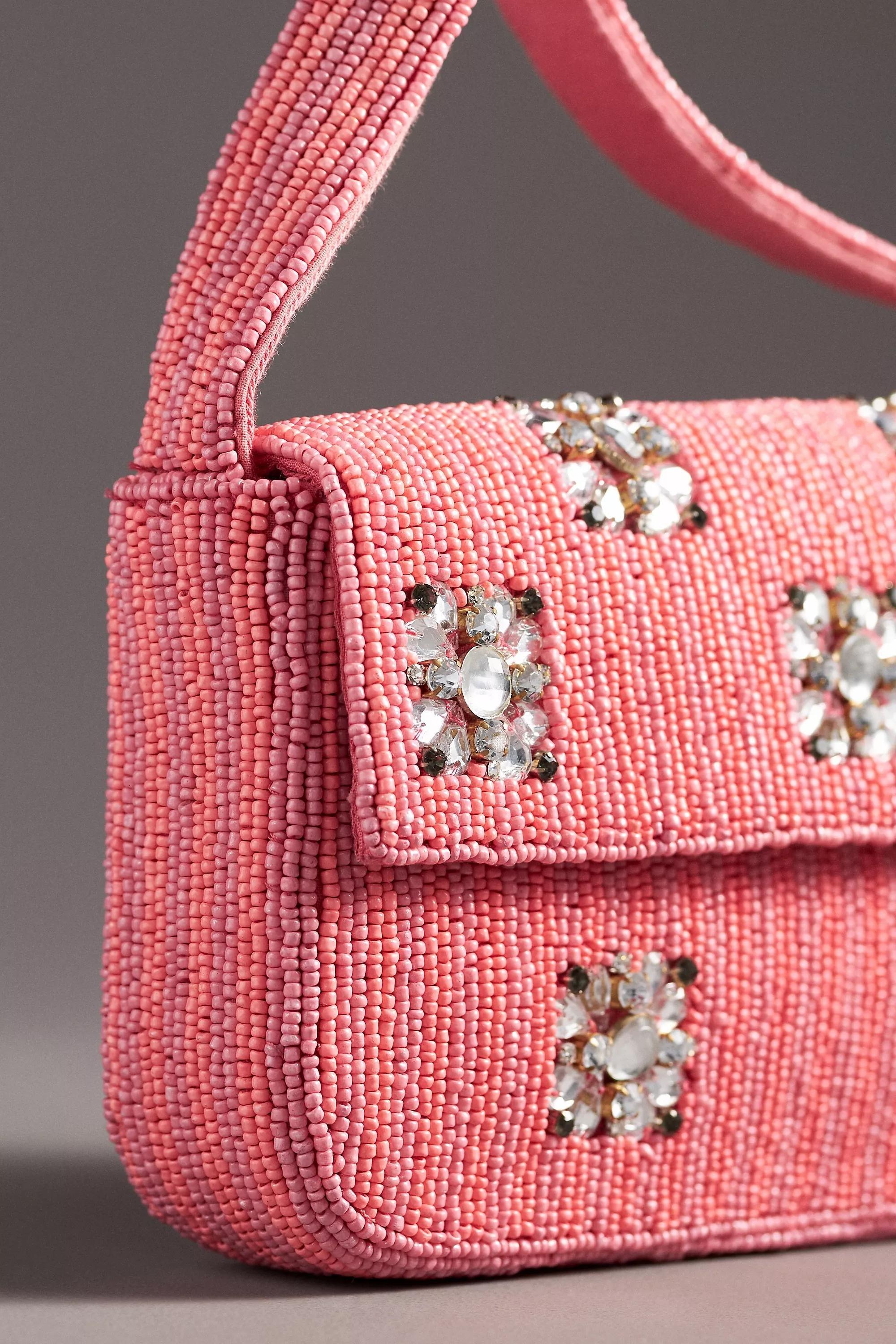 Anthropologie Embellishment Cross-Body, Red, A501_0065, large image number 2
