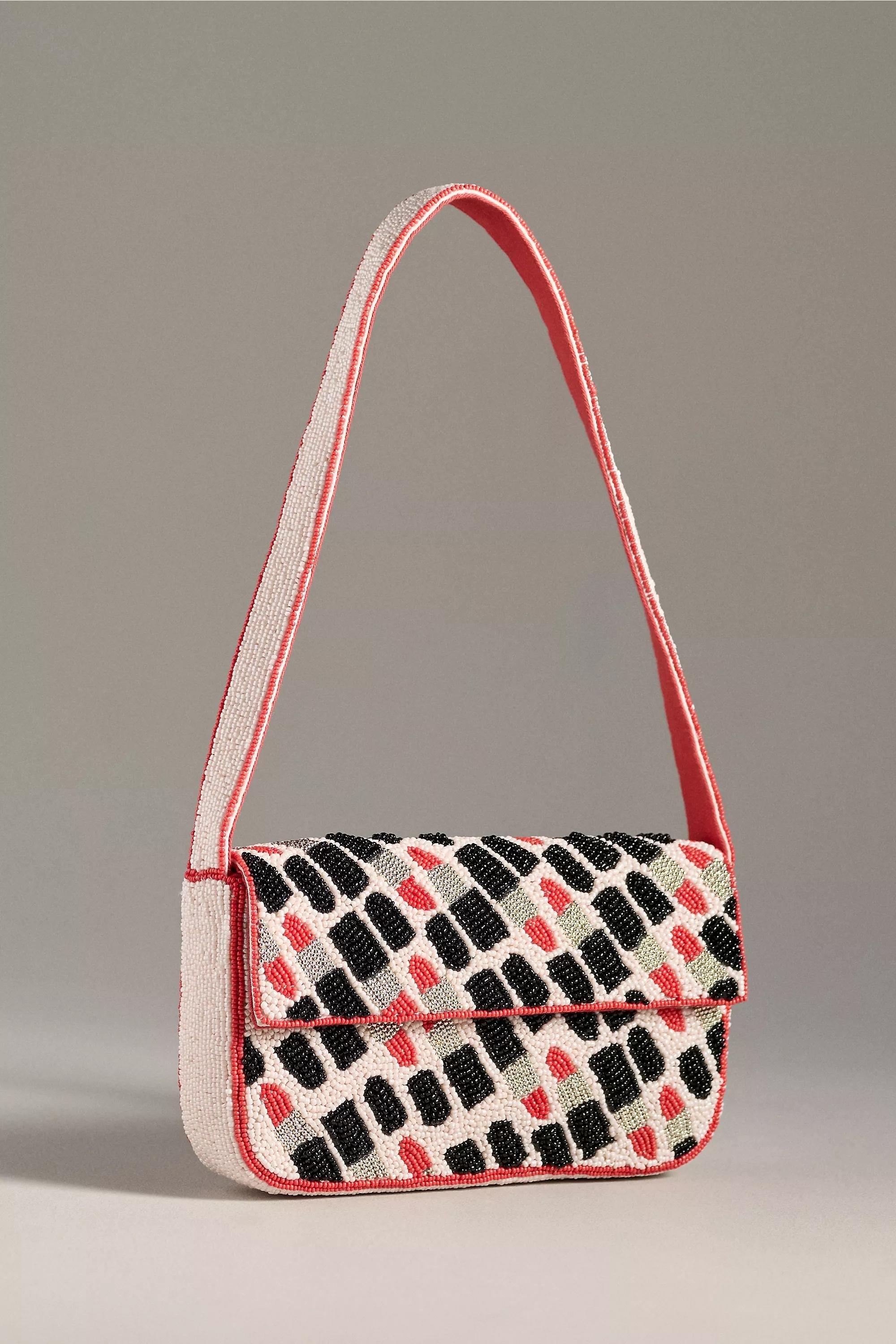 The Fiona Beaded Bag, Pink, A501_0060, medium