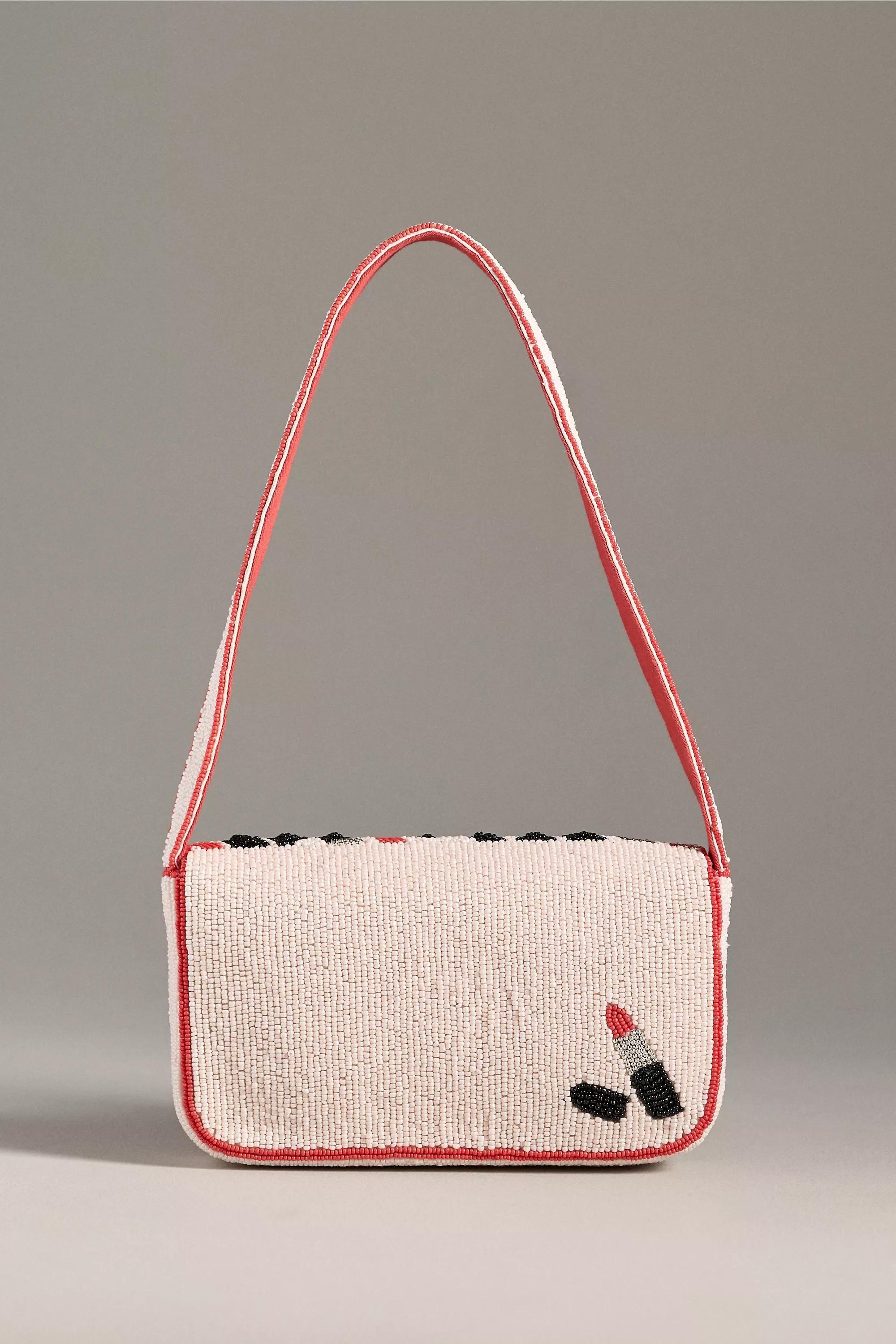 The Fiona Beaded Bag, Pink, A501_0060, large image number 2