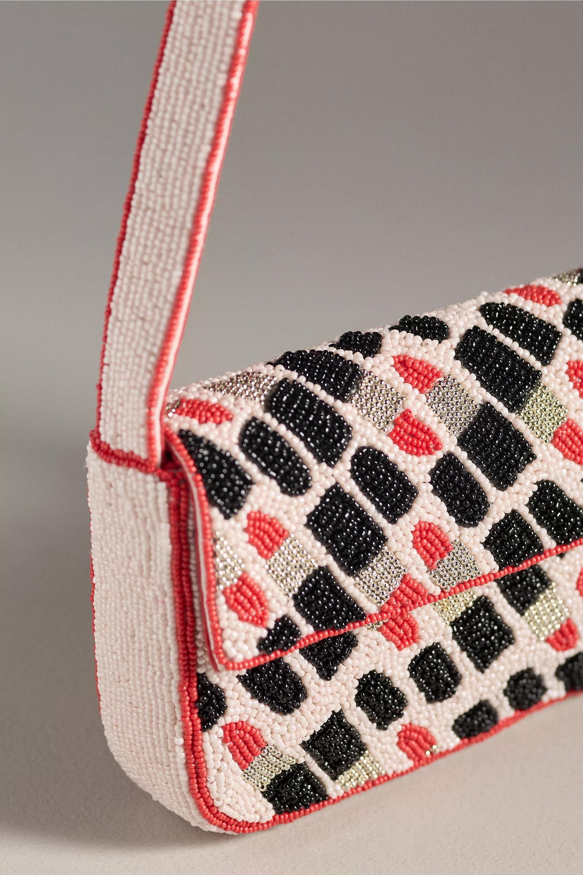 The Fiona Beaded Bag, Pink, A501_0060, large image number 3