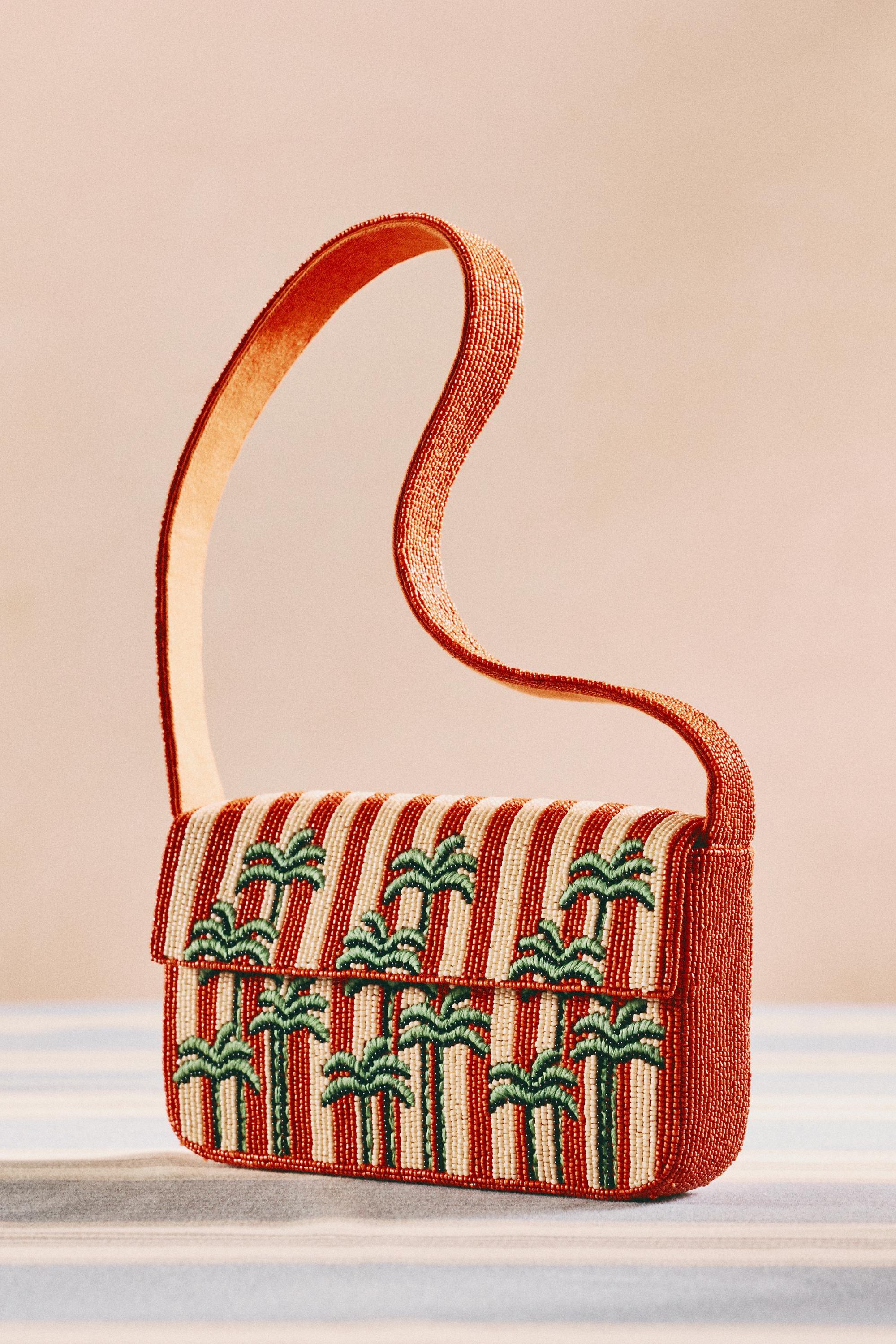The Fiona Beaded Bag: Icon Edition, Orange, Orange, large image number 0