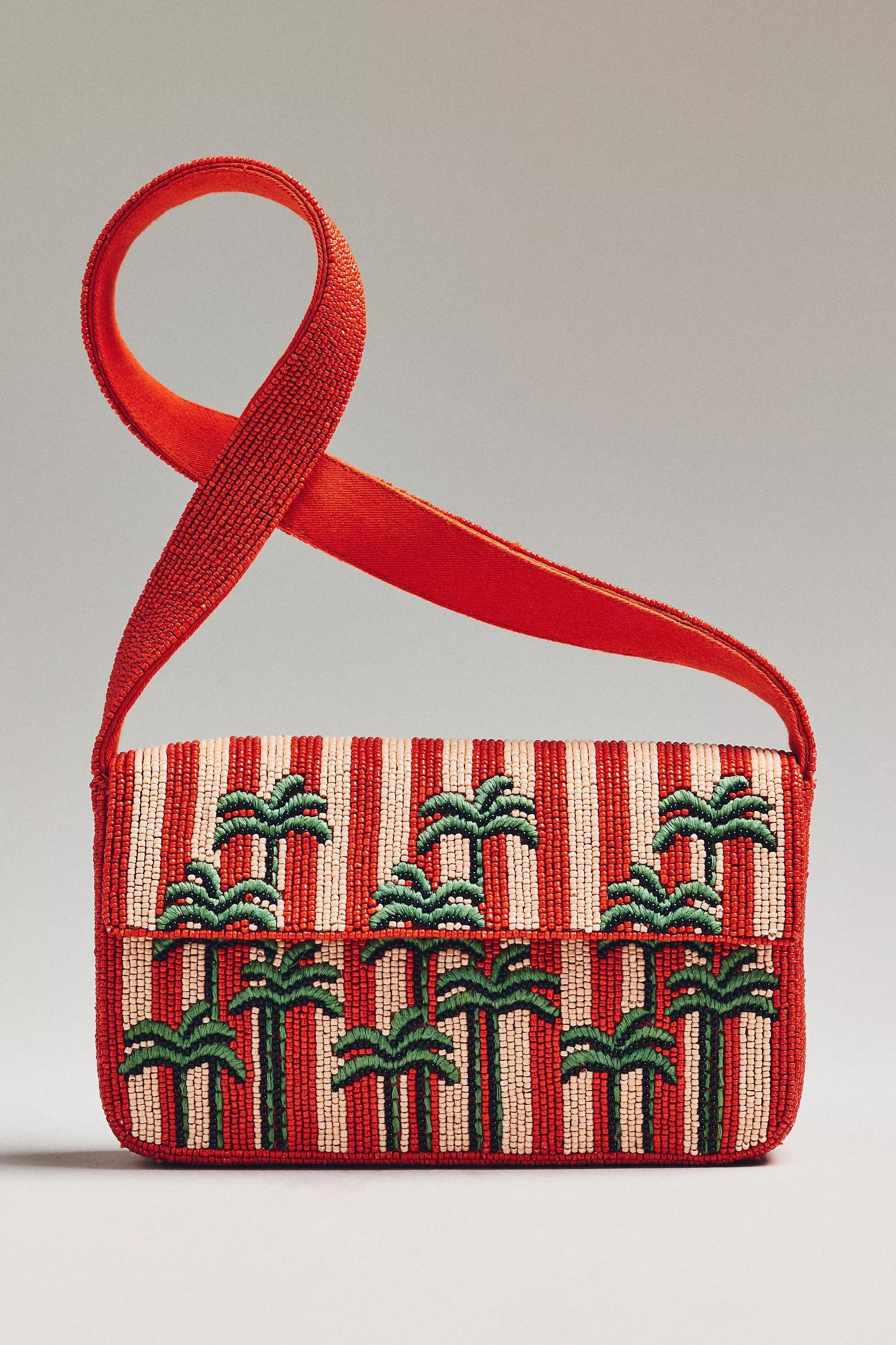 The Fiona Beaded Bag: Icon Edition, Orange, Orange, large image number 1