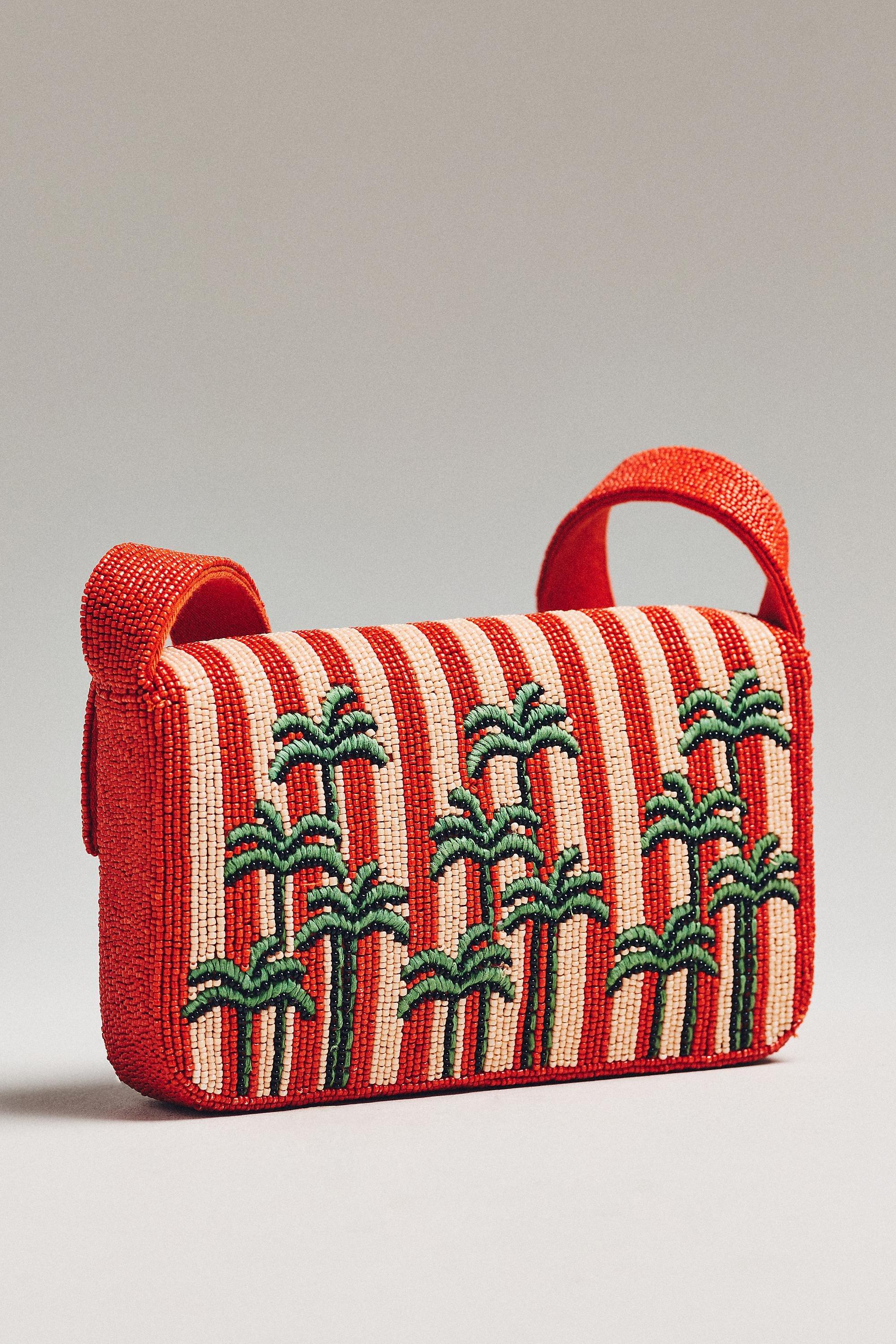 The Fiona Beaded Bag: Icon Edition, Orange, Orange, large image number 3