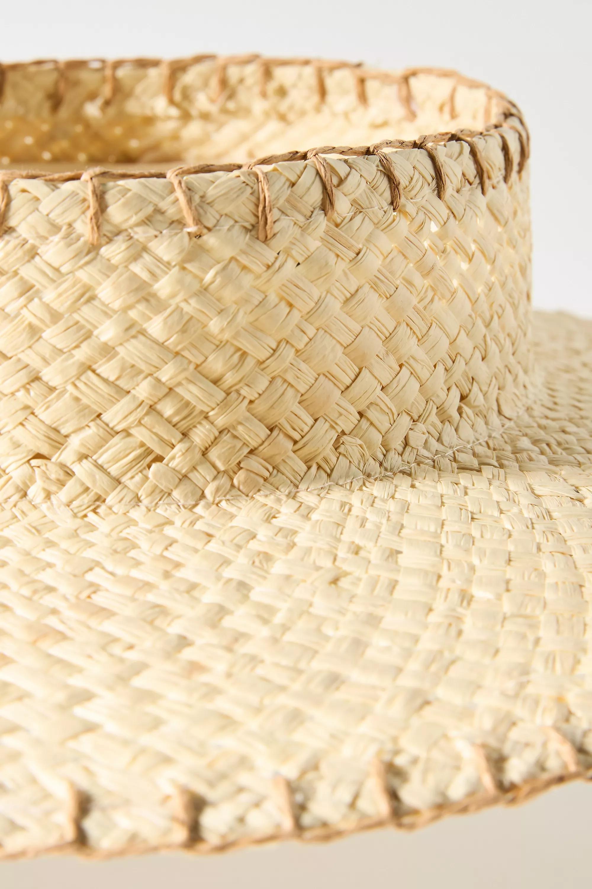 Beige Wyeth Julia Straw Visor, A501_0222, large image number 2