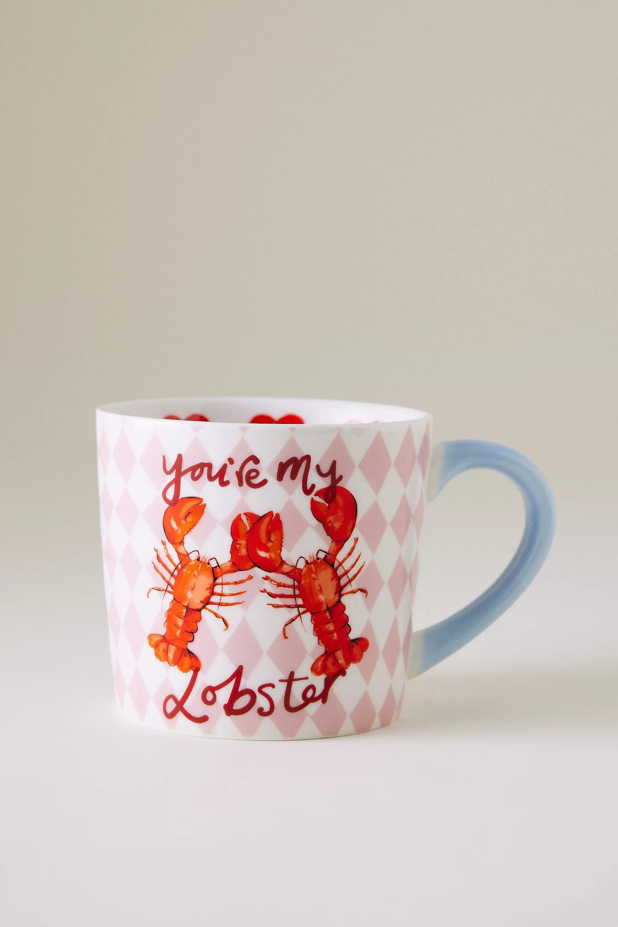 By Eleanor Bowmer Mug, Red, A501_0060, large image number 0