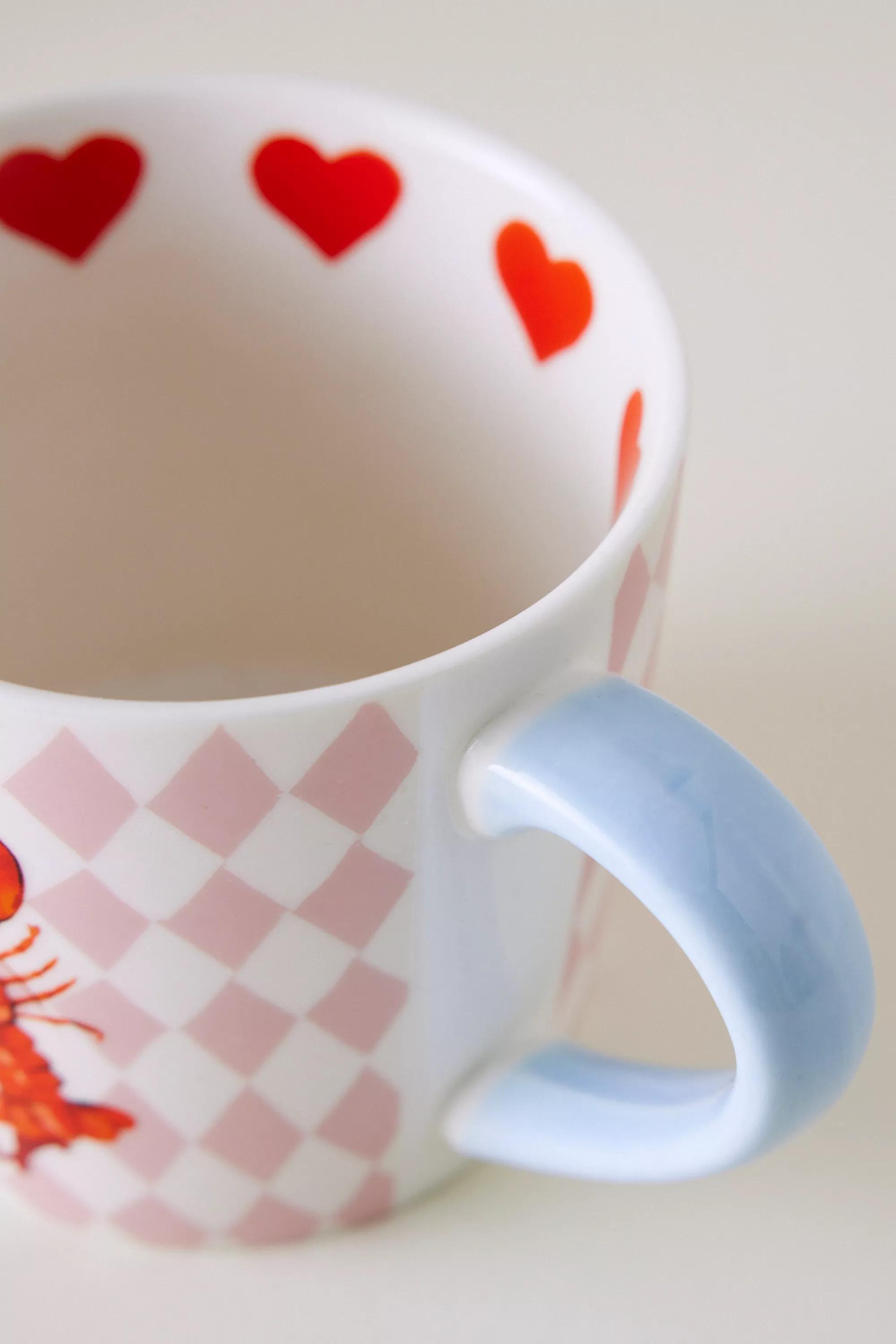 By Eleanor Bowmer Mug, Red, A501_0060, large image number 1