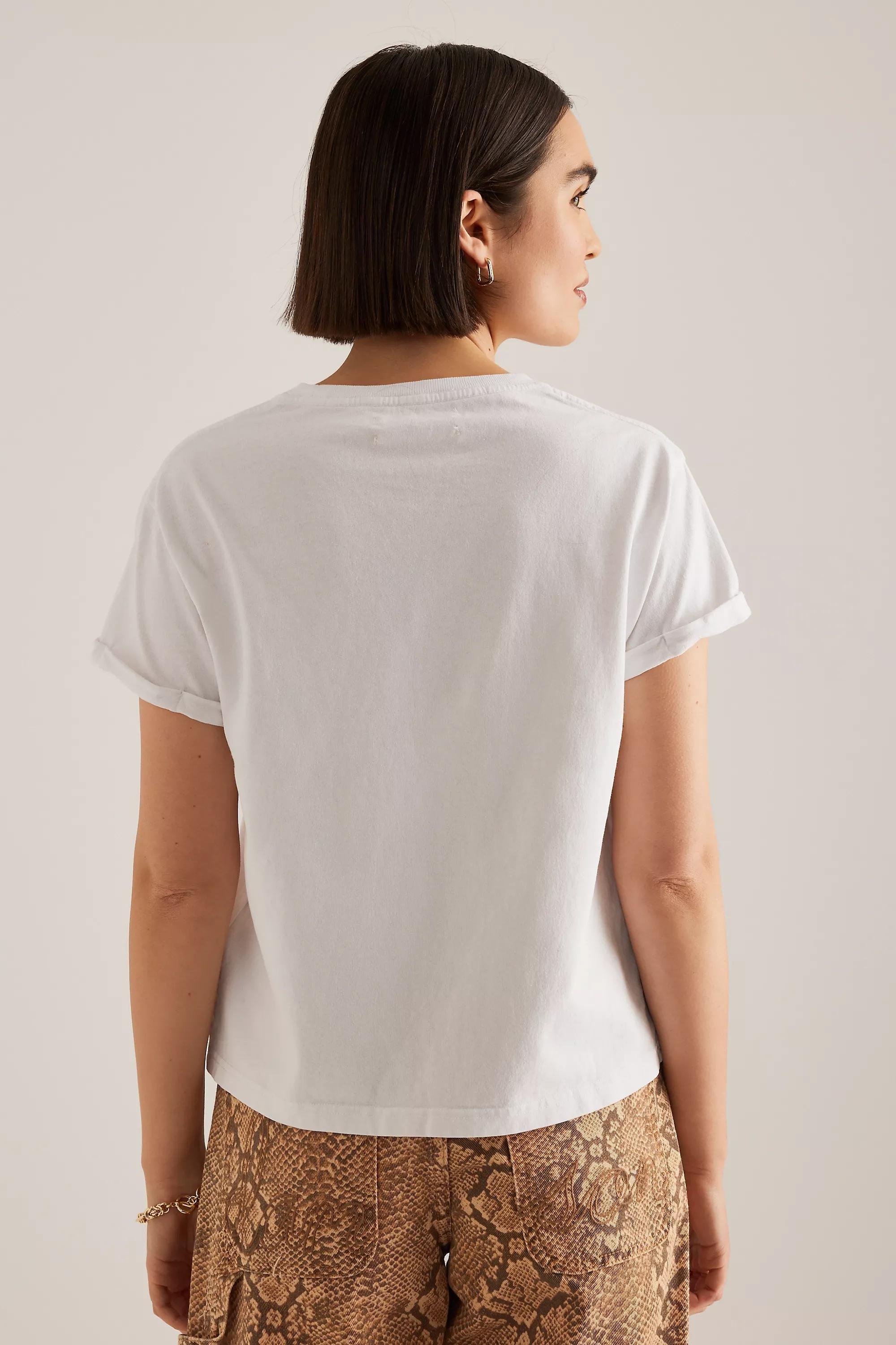 Anthropologie Printed Casual Retro, White, , large image number 1