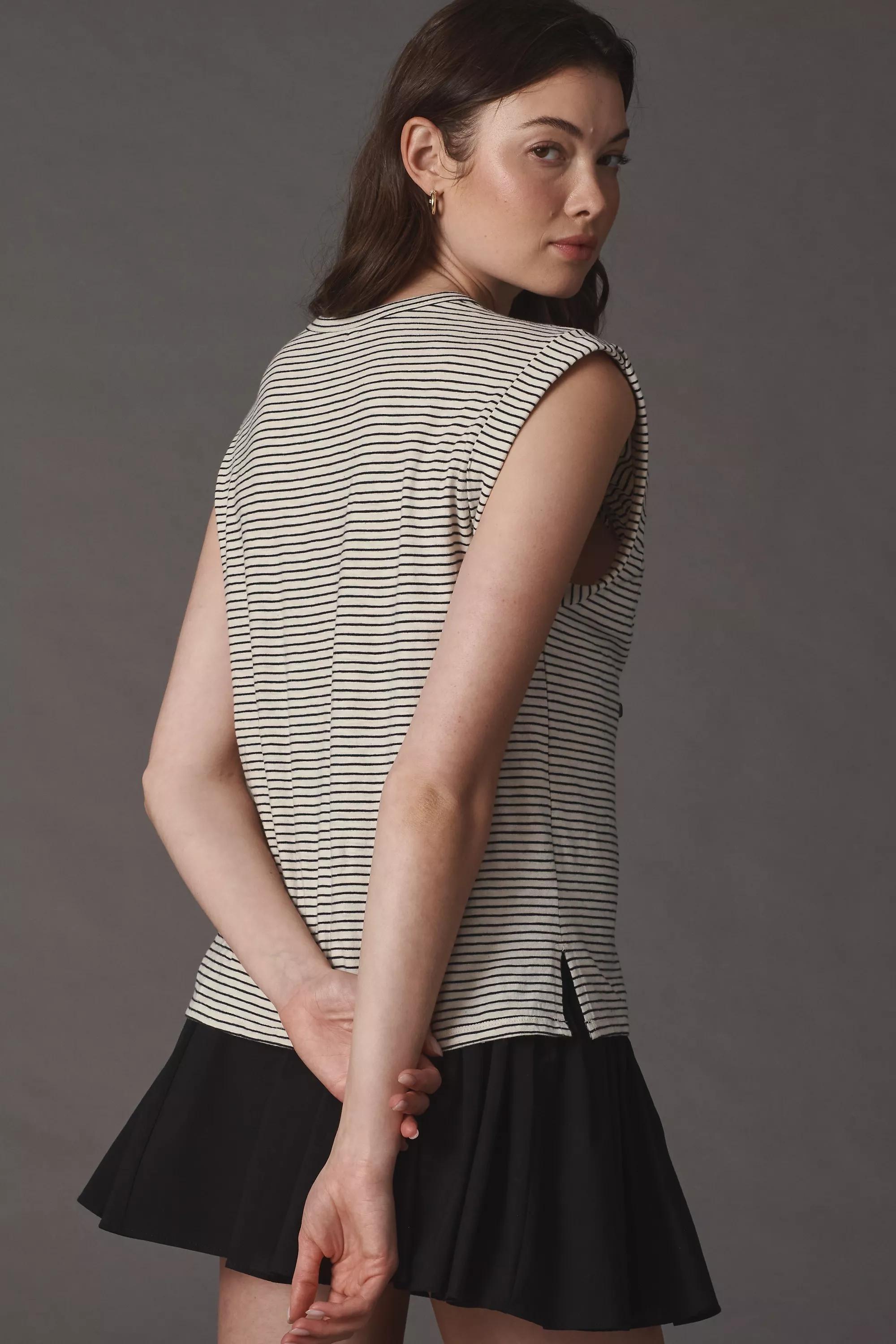 Anthropologie Skirt Women Casual, Cream, , large image number 1