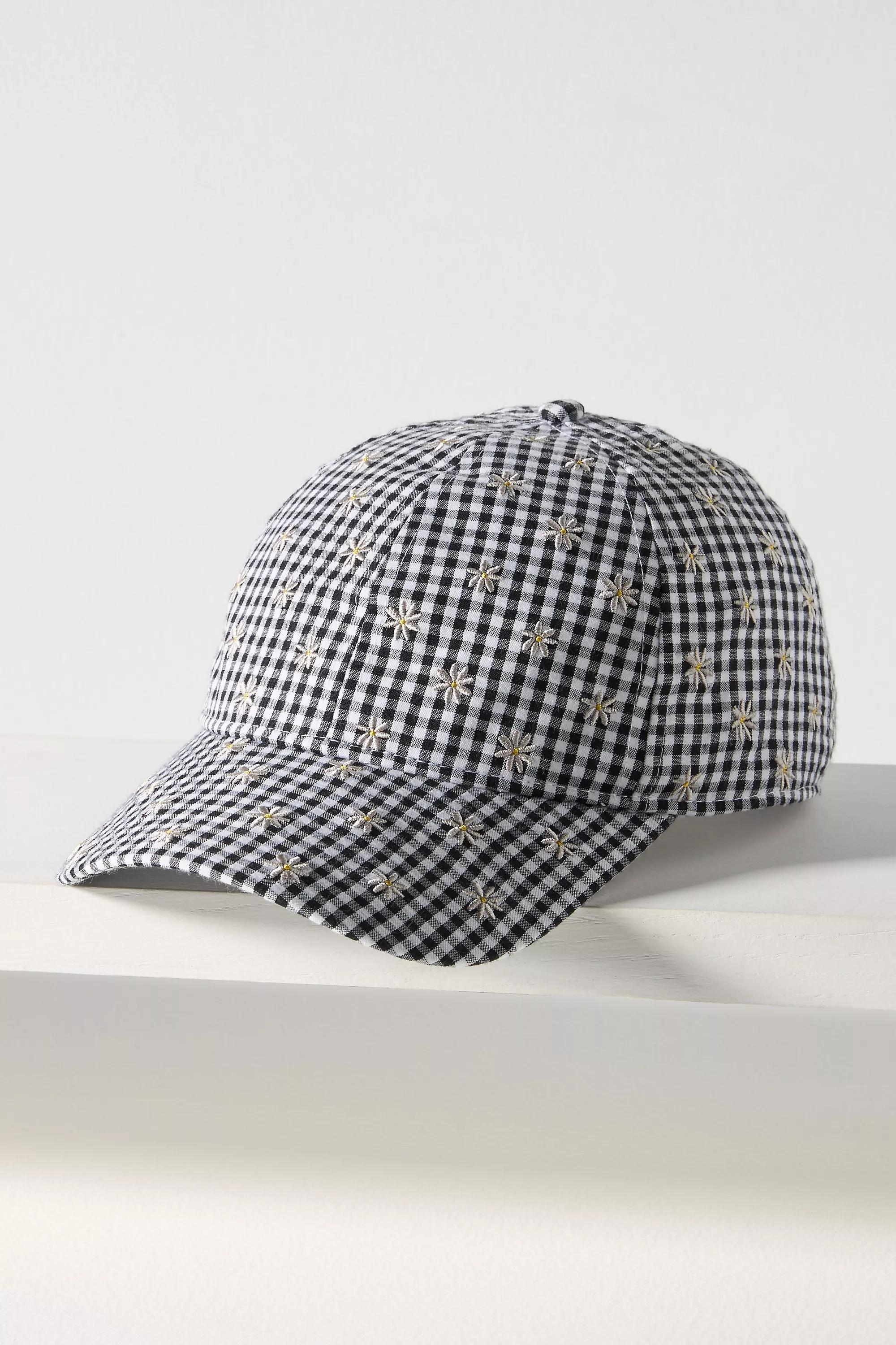 Coney Island Picnic Seersucker Icon Baseball Cap, Black, , medium
