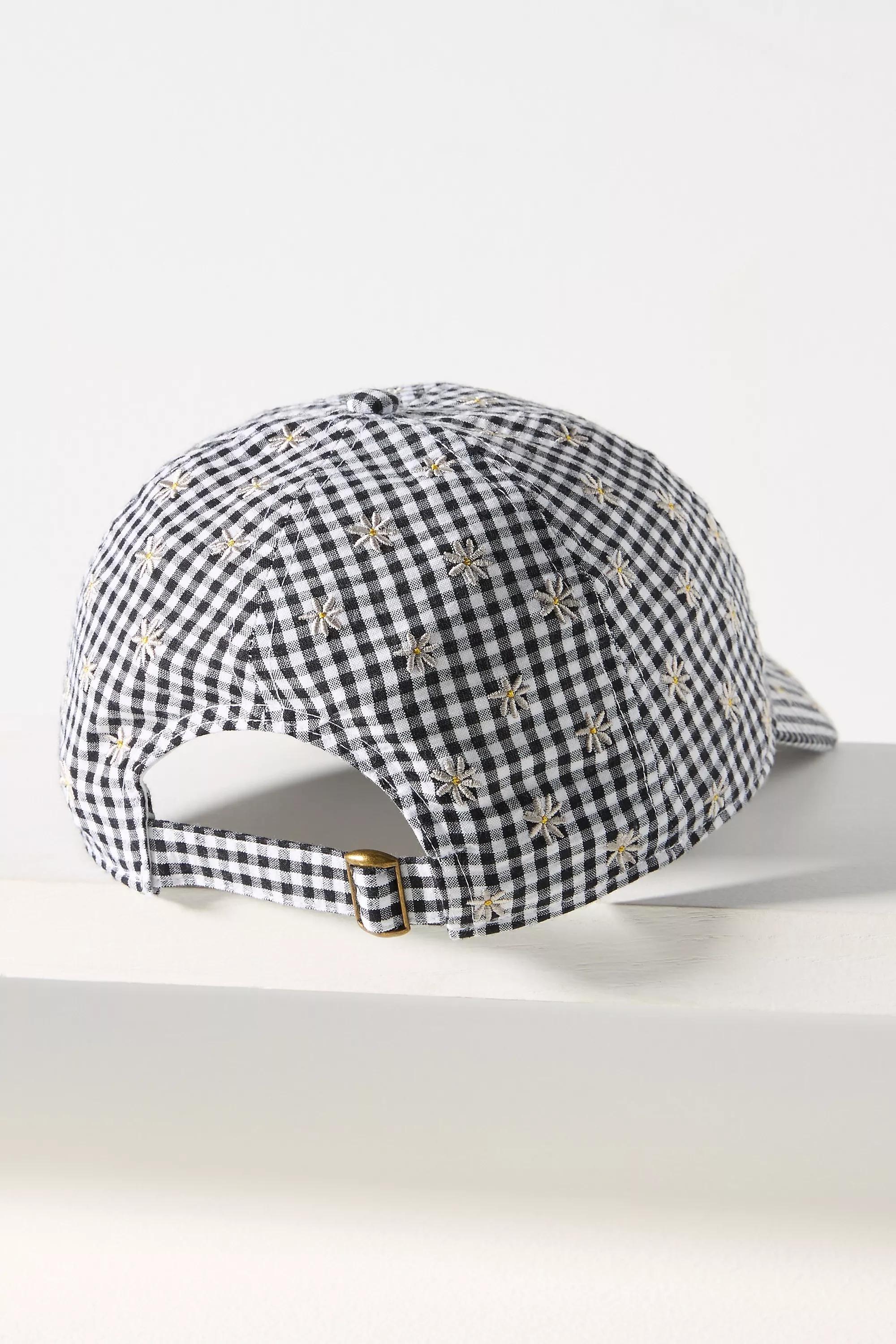 Coney Island Picnic Seersucker Icon Baseball Cap, Black, A501_0001, large image number 1