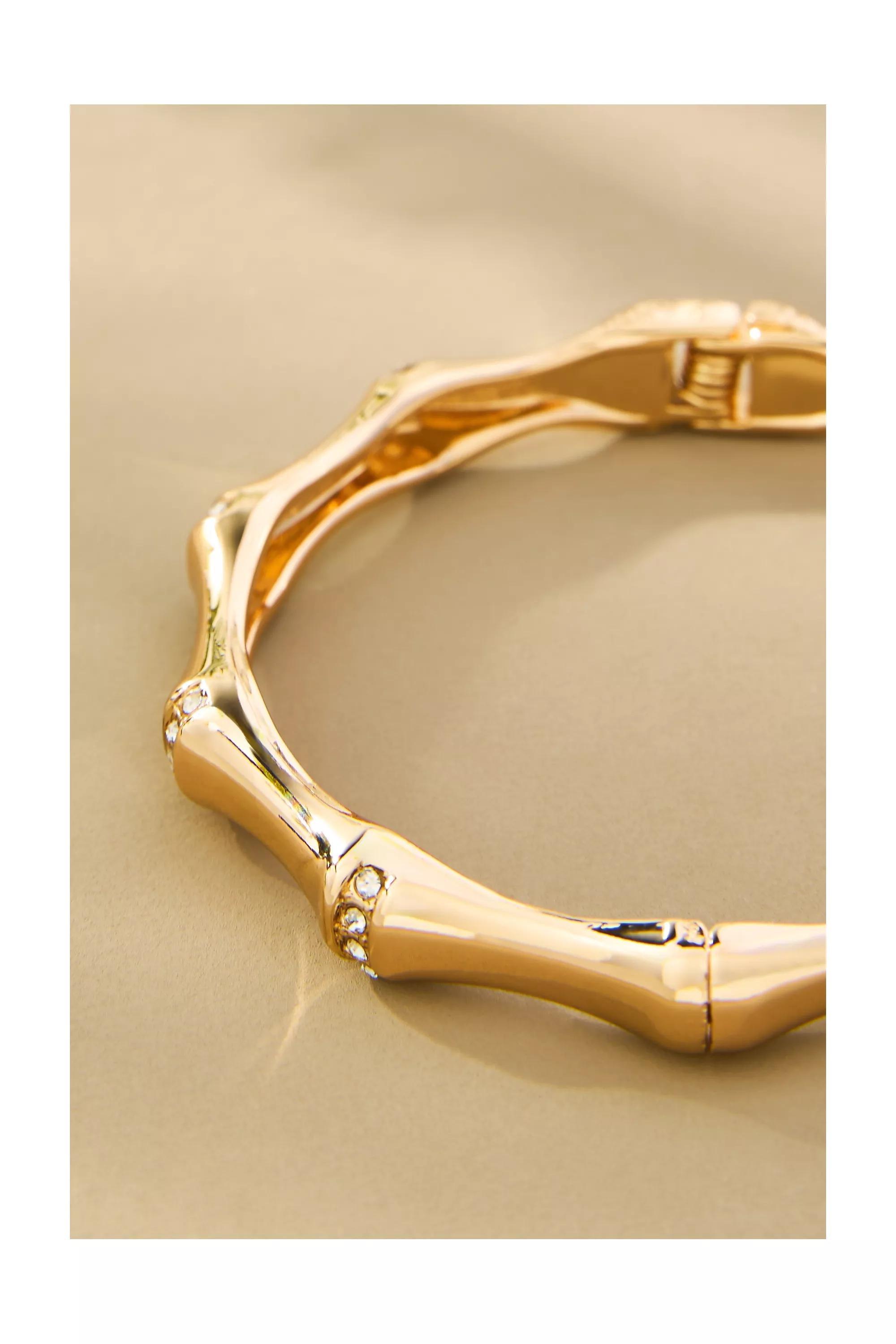 Mixed Charm Bracelet, Gold, A501_0070, large image number 1