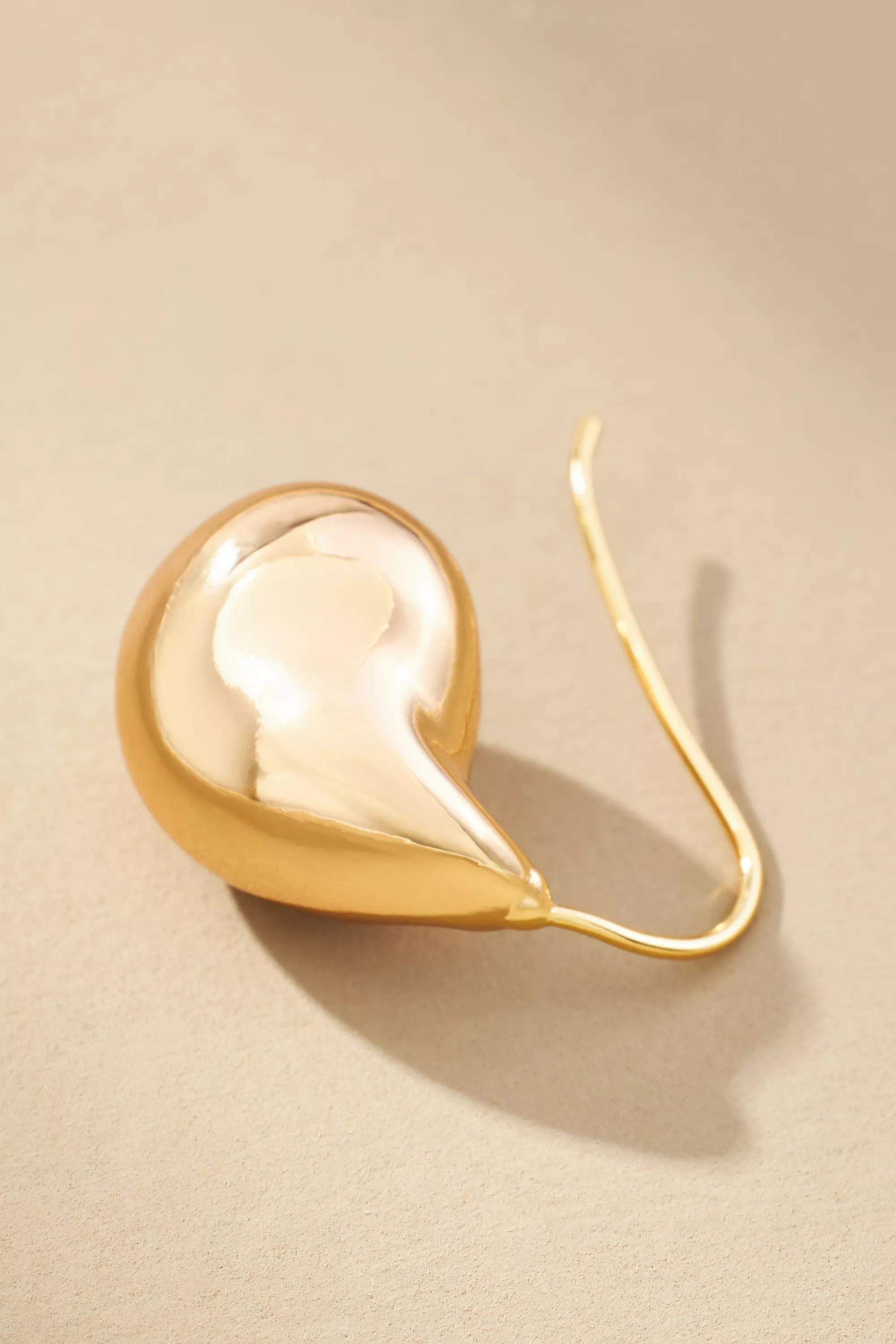 Gold The Petra Threader Earrings, A501_0070, large image number 2