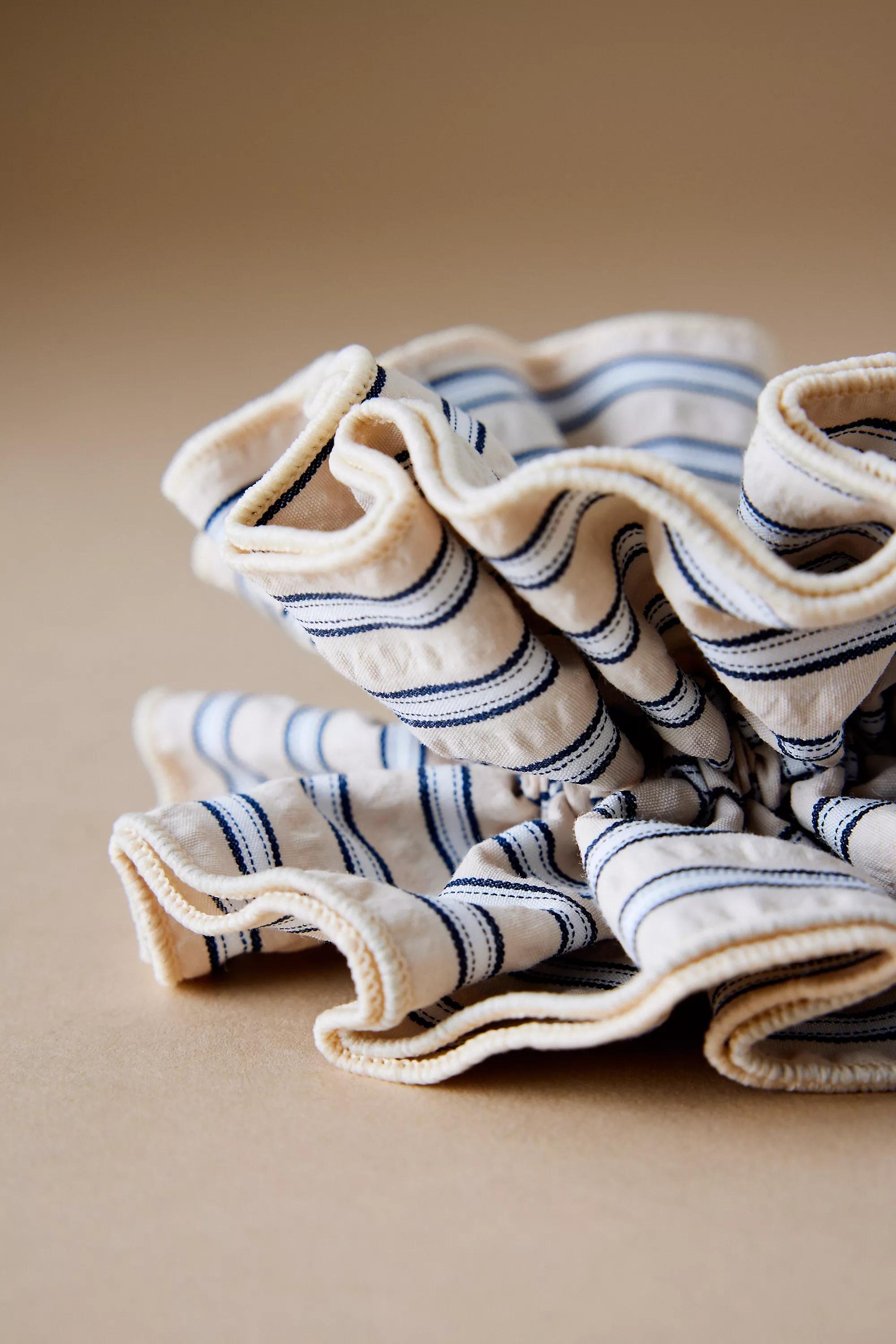 Anthropologie Scrunchie, White, A501_0012, large image number 3