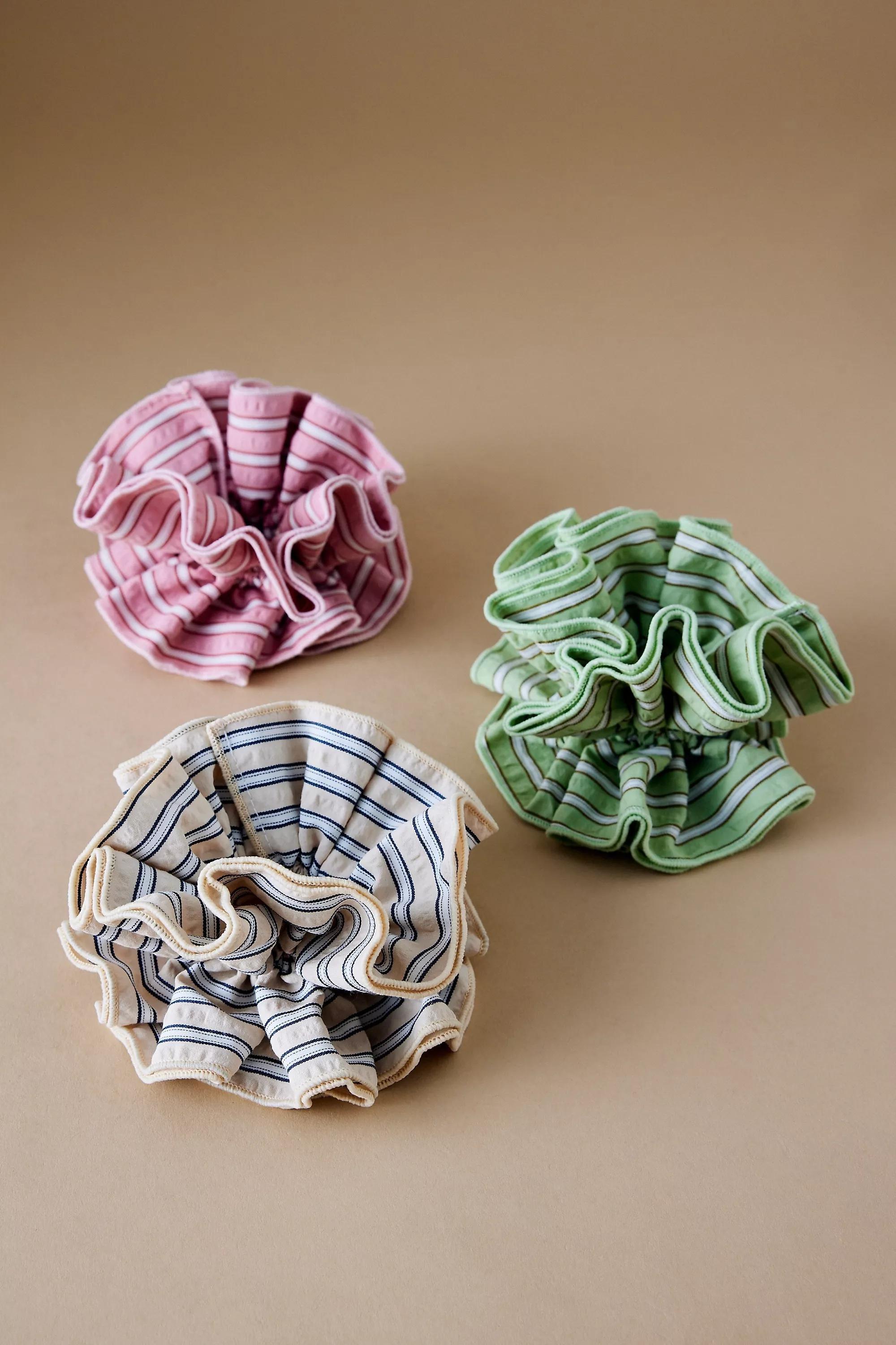 Anthropologie Scrunchie, White, A501_0012, large image number 4
