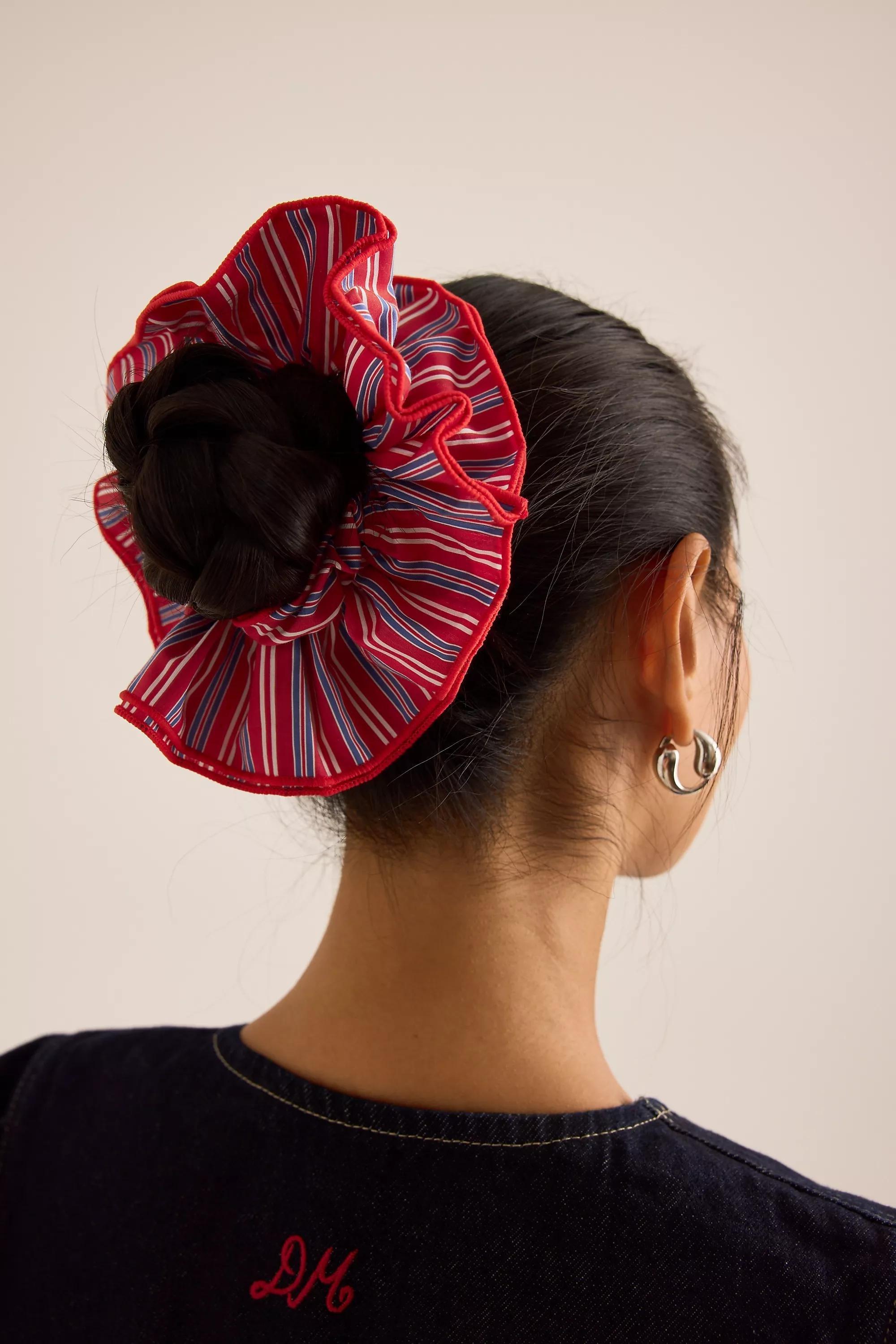 Anthropologie Hair Accessory Scrunchie, A501_0060, large image number 4