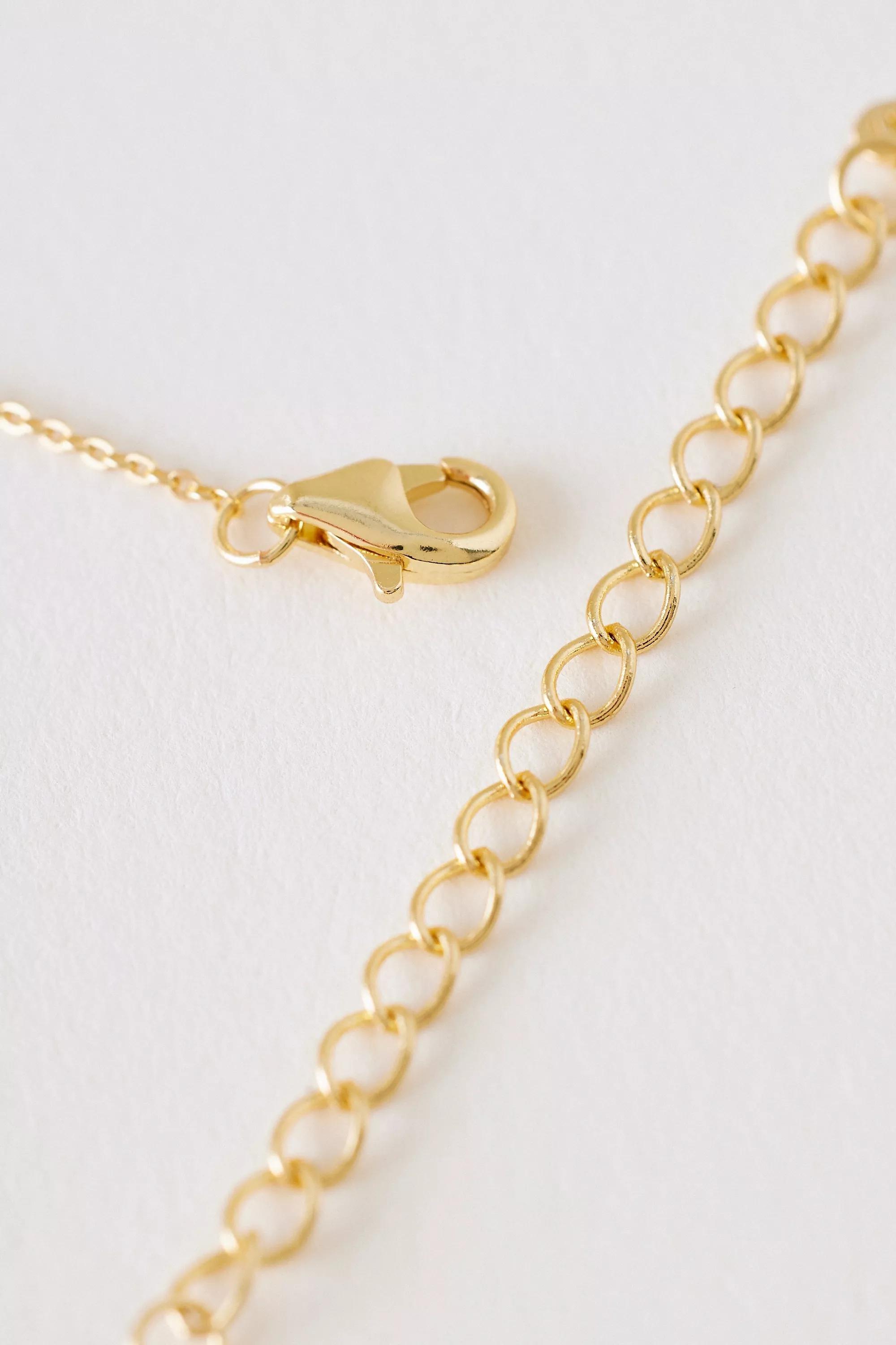 Anthropologie Necklace Pendant, Red, A501_0060, large image number 2