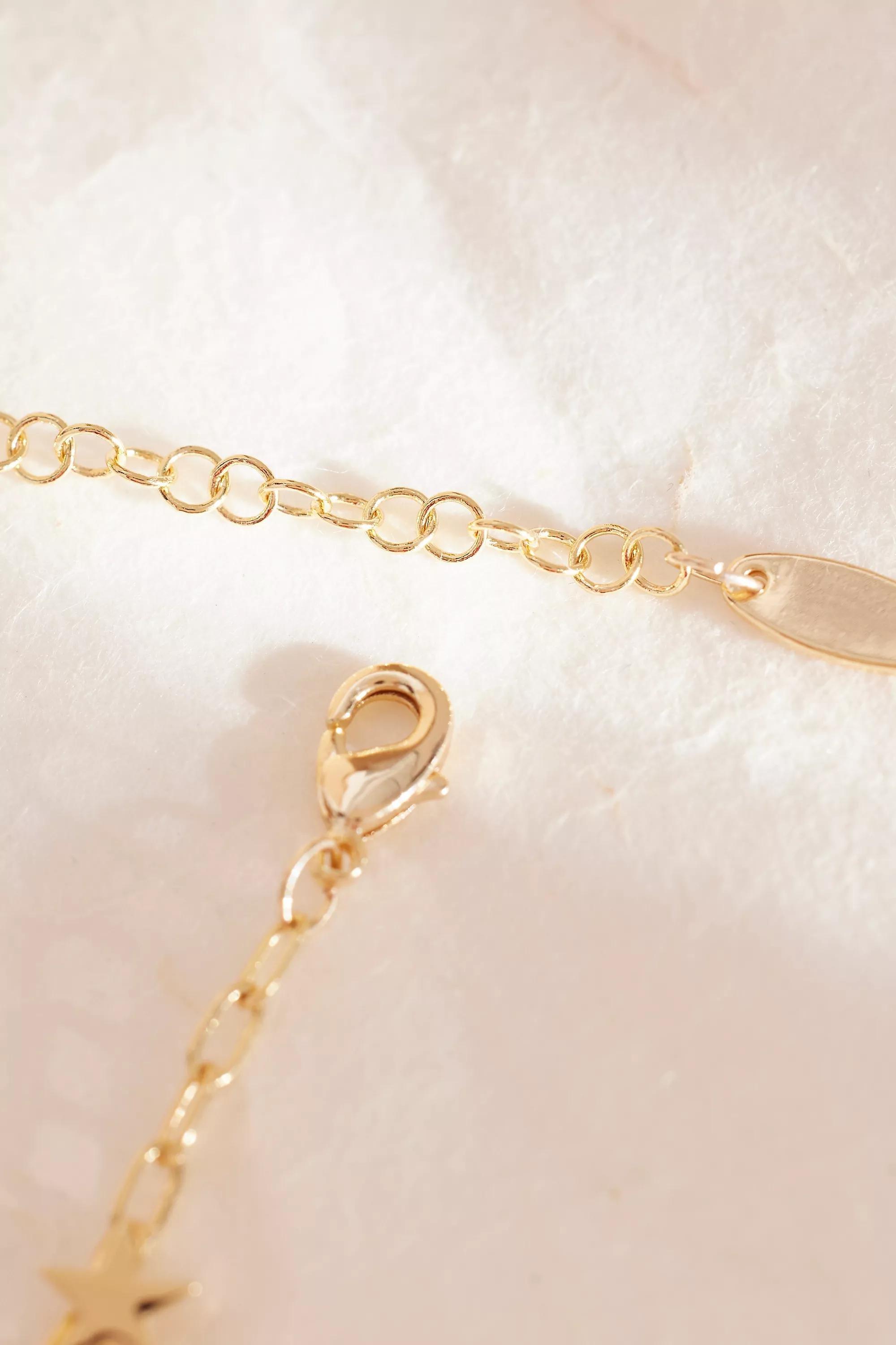 Anthropologie Charm Bracelet, Gold Plated, A501_0070, large image number 2