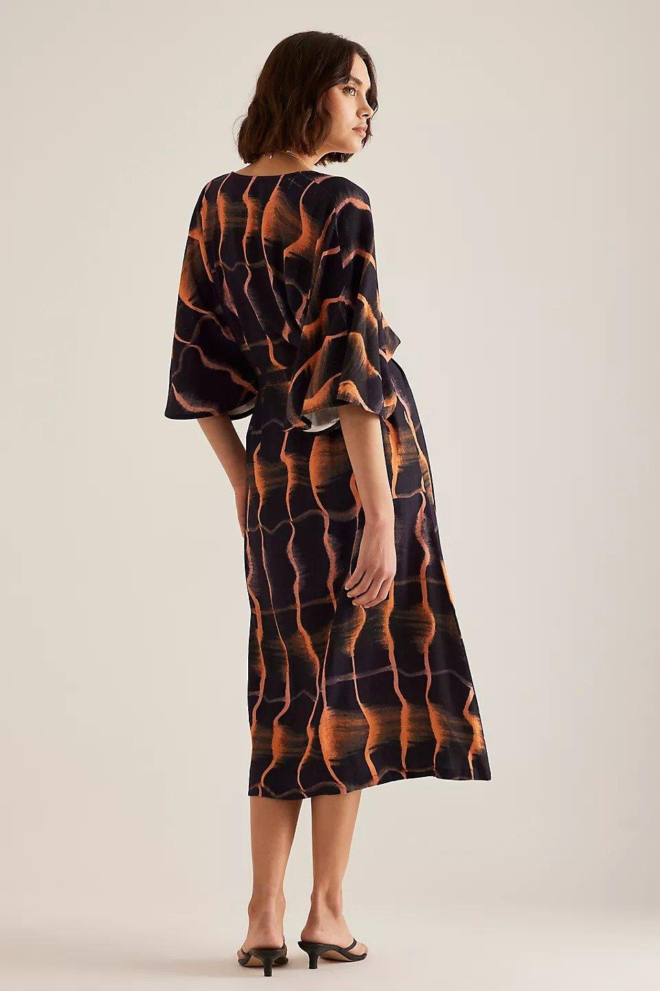 Anthropologie Paisley Shine Kimono, A501_0001, large image number 1