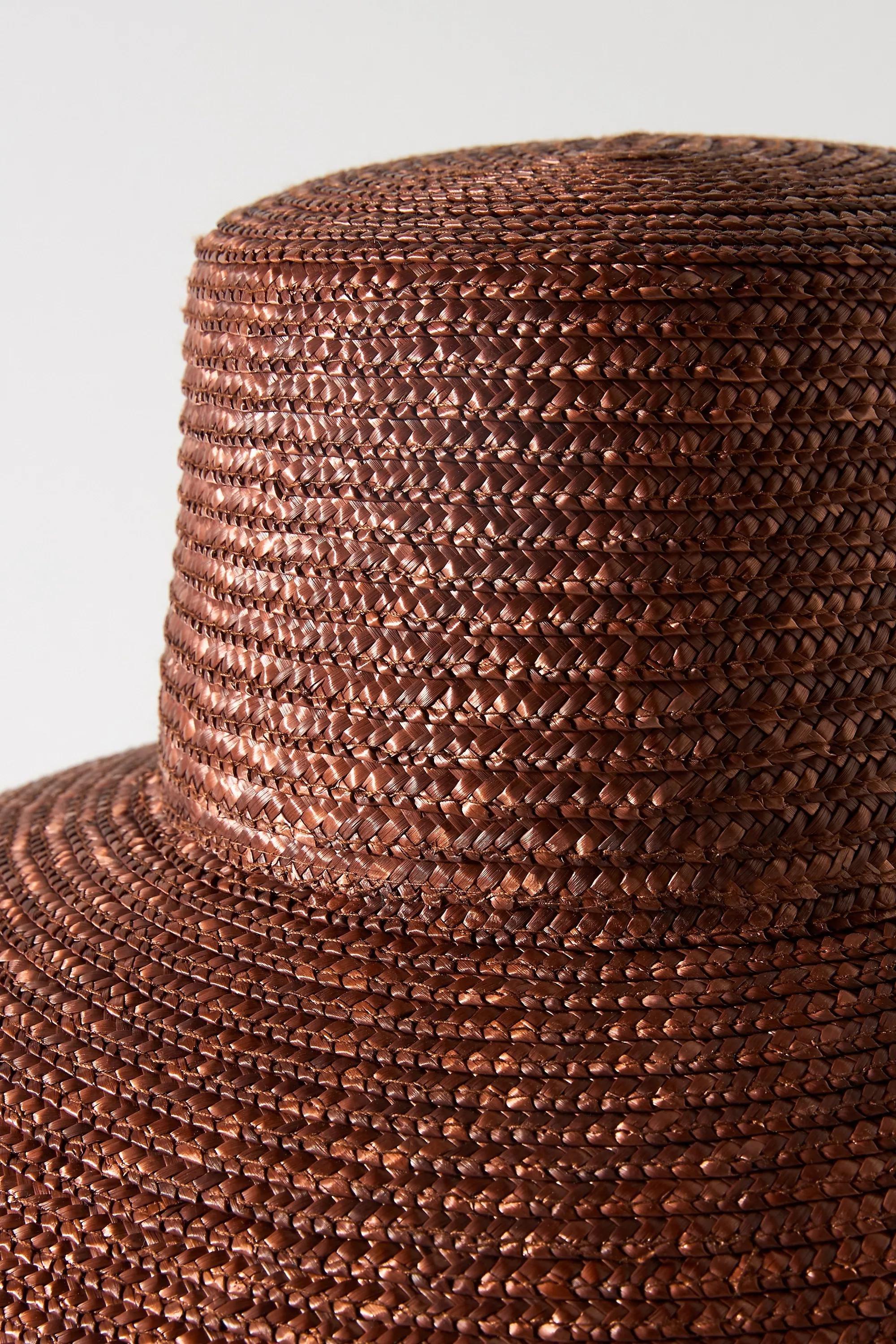Wyeth Straw Hat, Brown, A501_0052, large image number 2