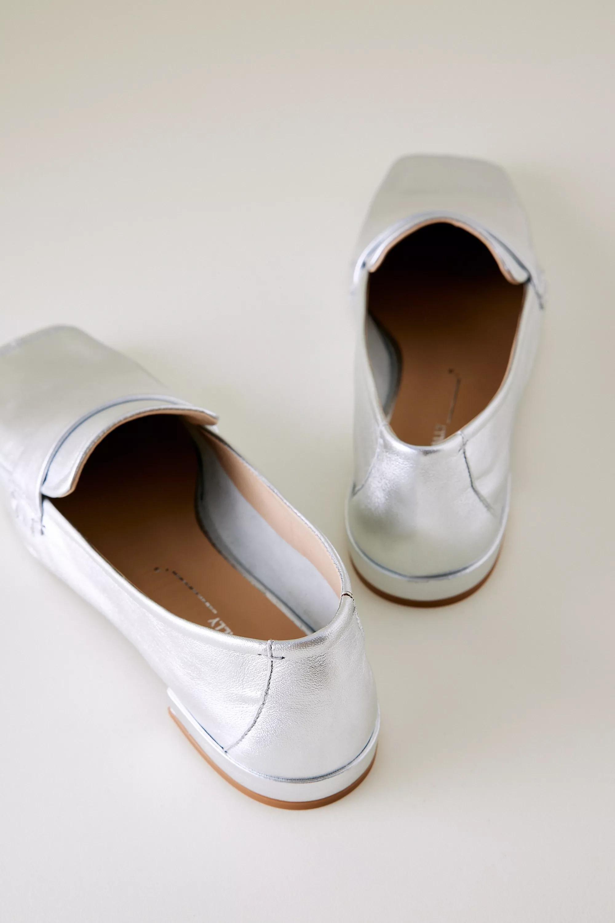 Intentionally Blank Pinky Loafers, Silver, , large image number 2