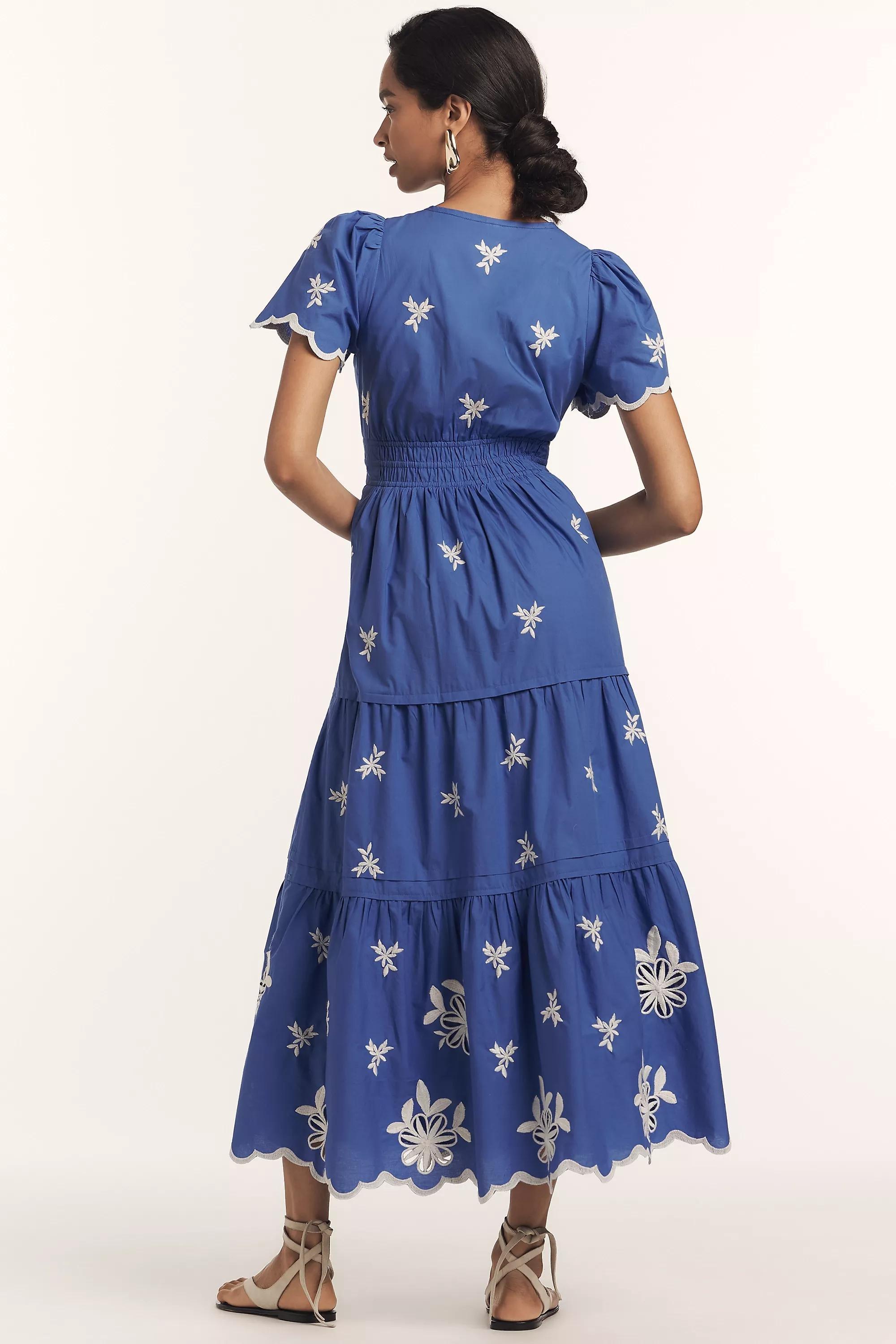 The Somerset Maxi Dress, Blue, , large image number 1