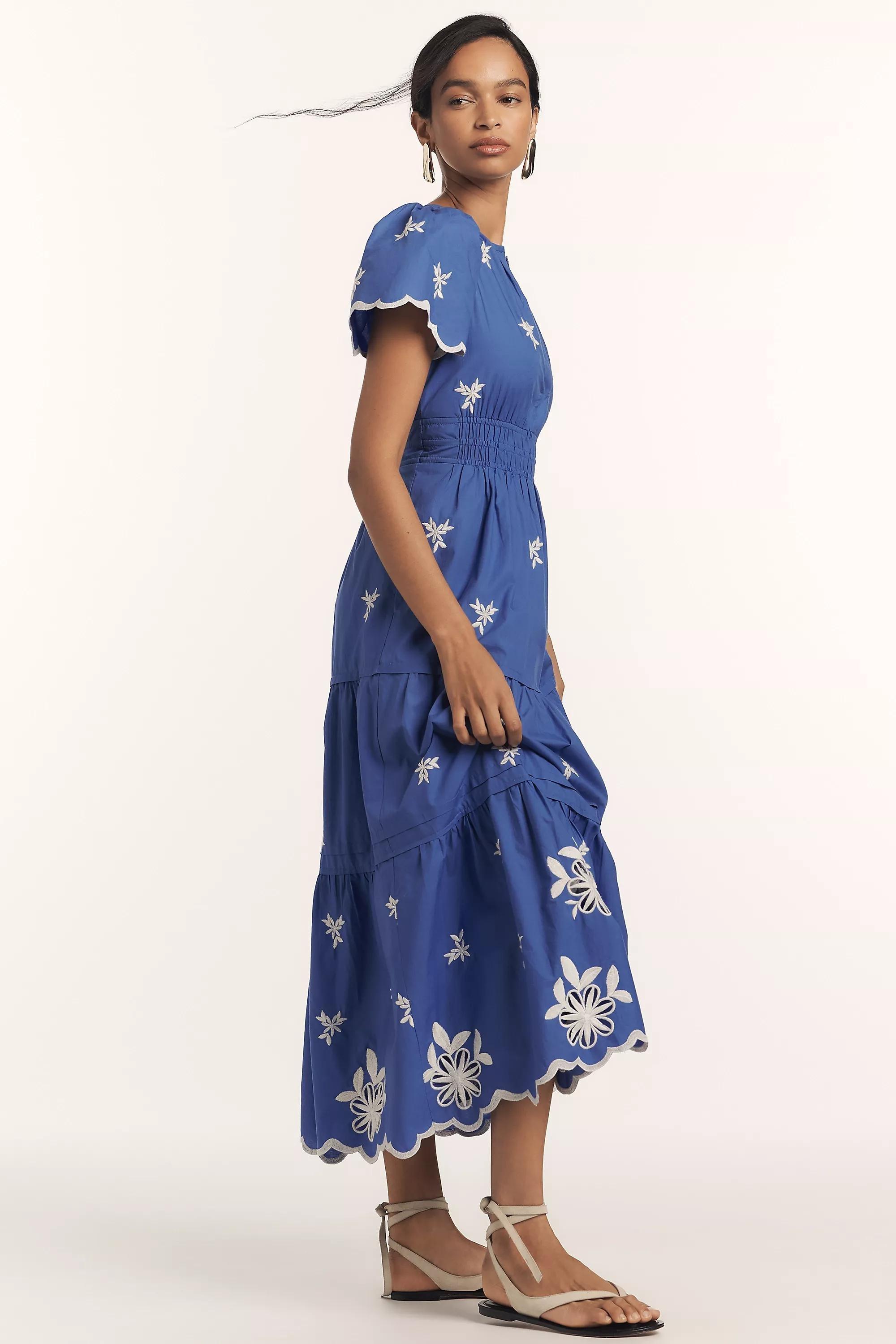 Anthropologie Dress Women Bohemian Maxi, A501_0040, large image number 3