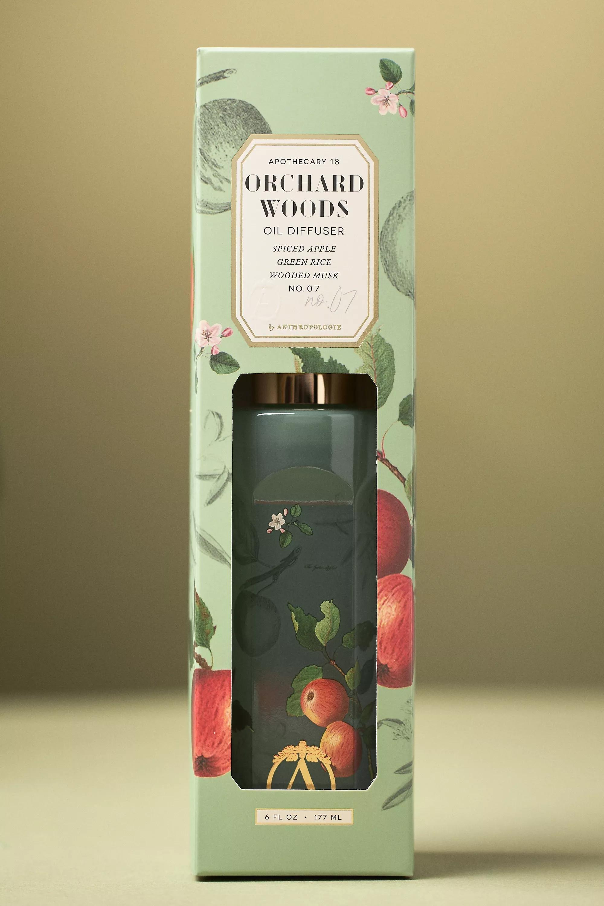 Apothecary 18 Spice Orchard Woods Reed Diffuser, Green, A501_0030, large image number 2