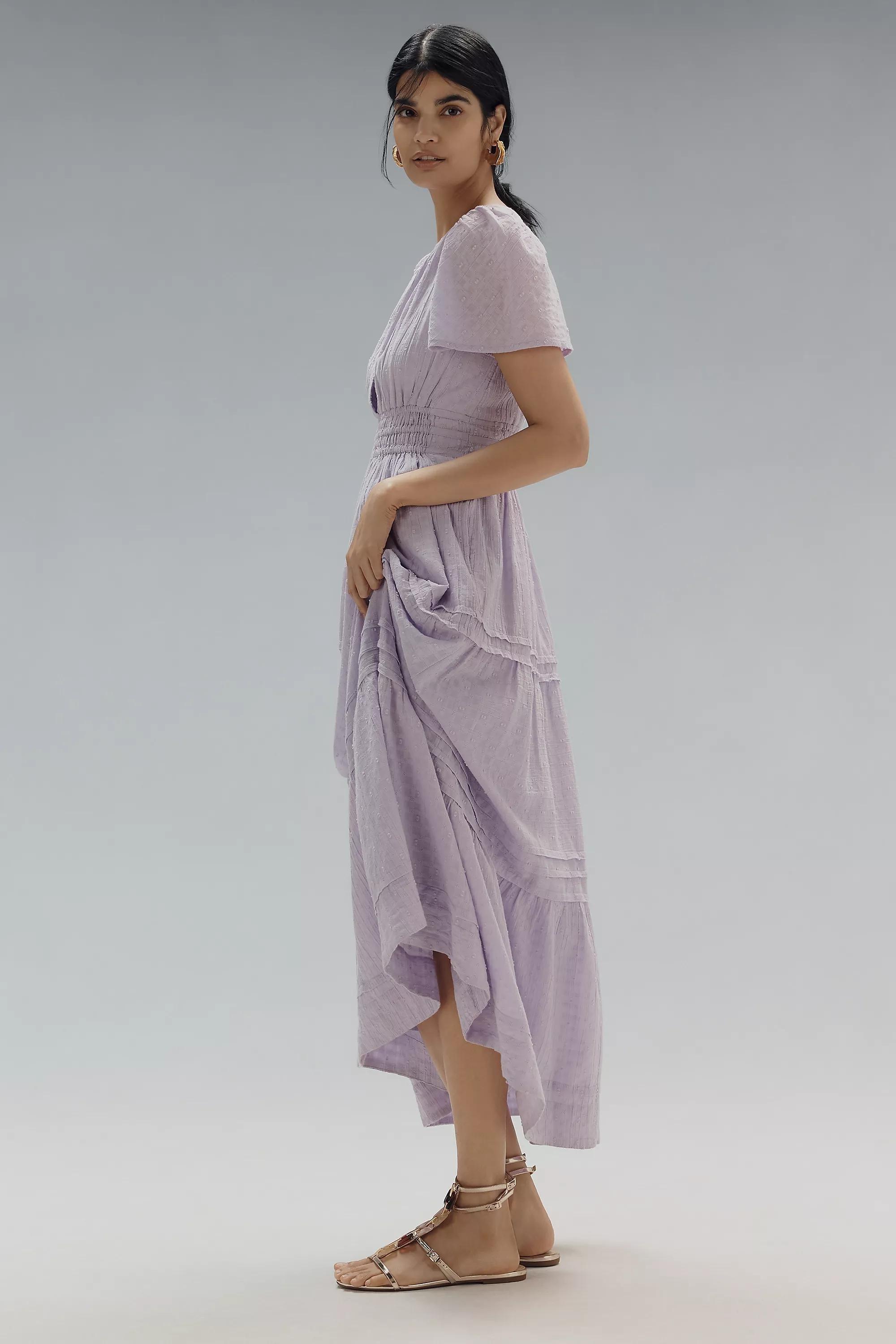 Purple The Somerset Maxi Dress: Textured Edition, A501_0055, large image number 2