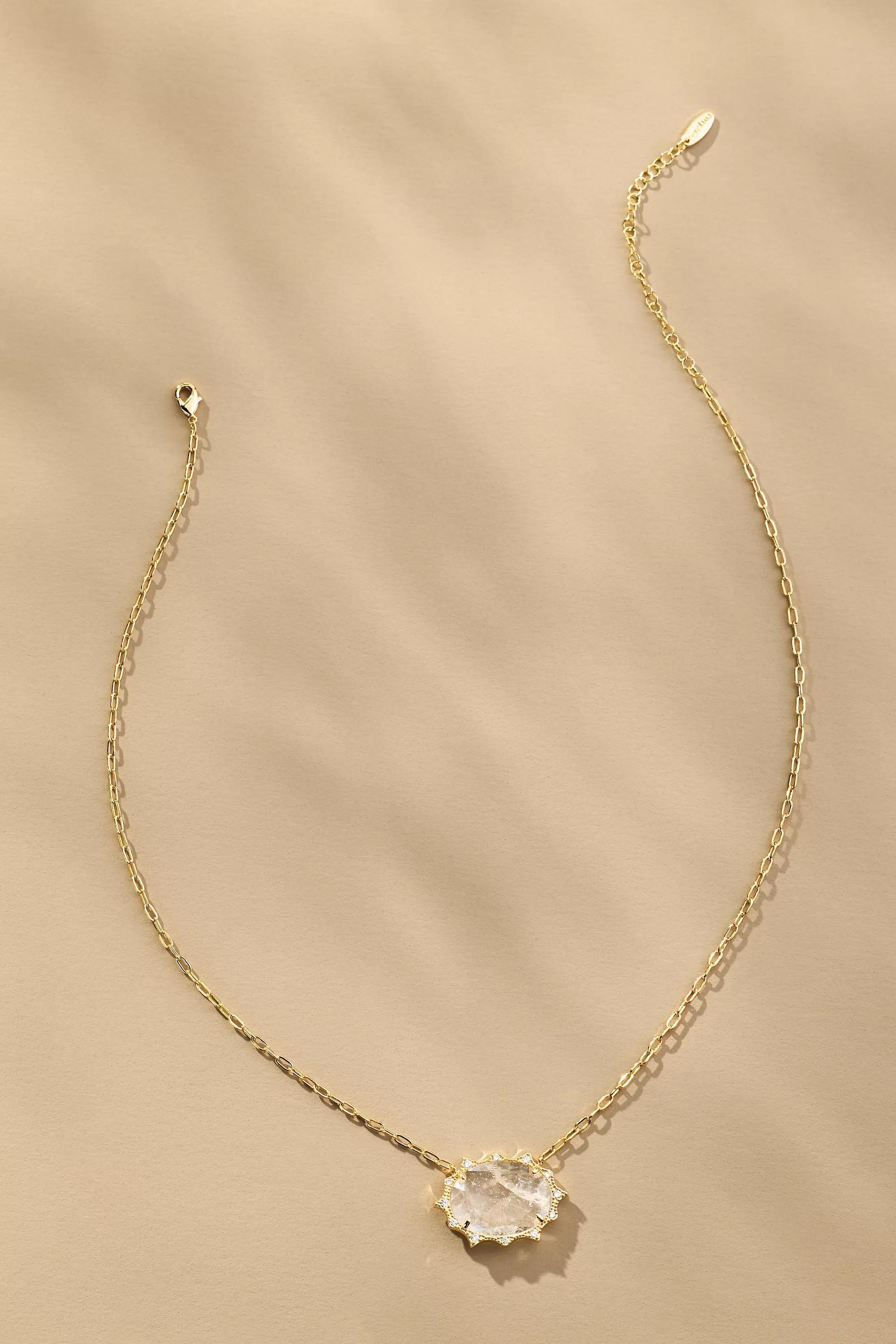 Rebirth Long Necklace, White, A501_0010, large image number 1