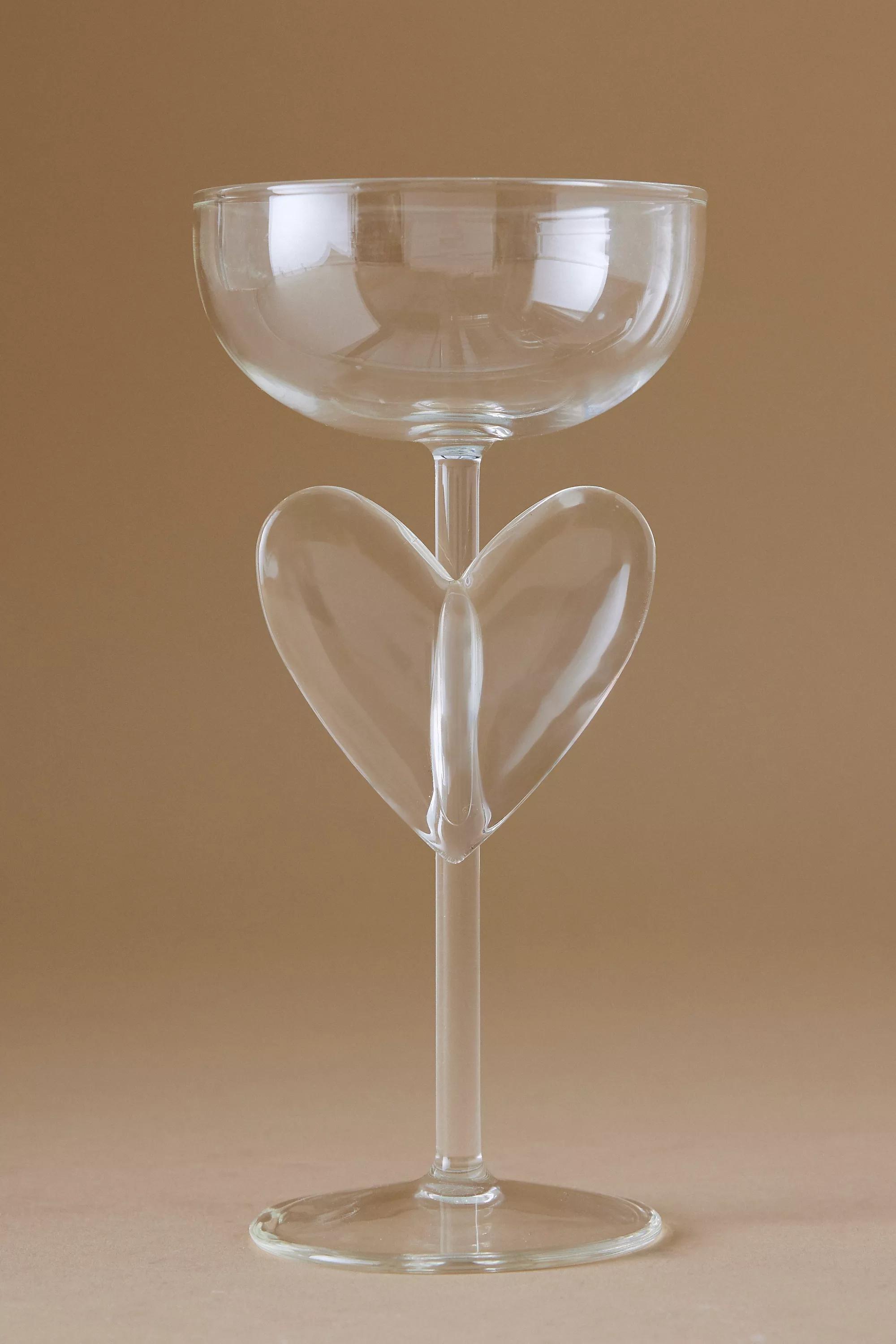 Lepelclub Heart Coupe Glass, White, A501_0010, large image number 0