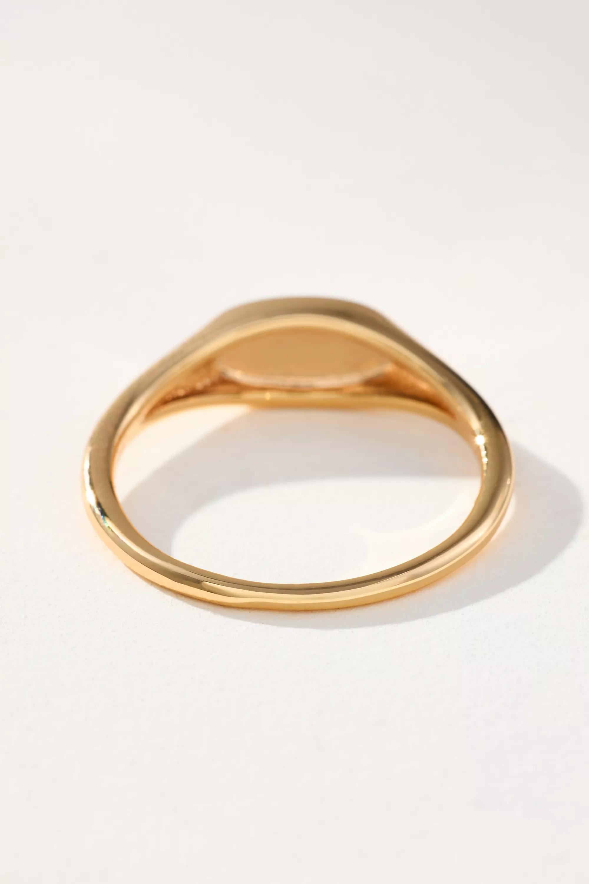 Anthropologie Ring Band, Gold, , large image number 2