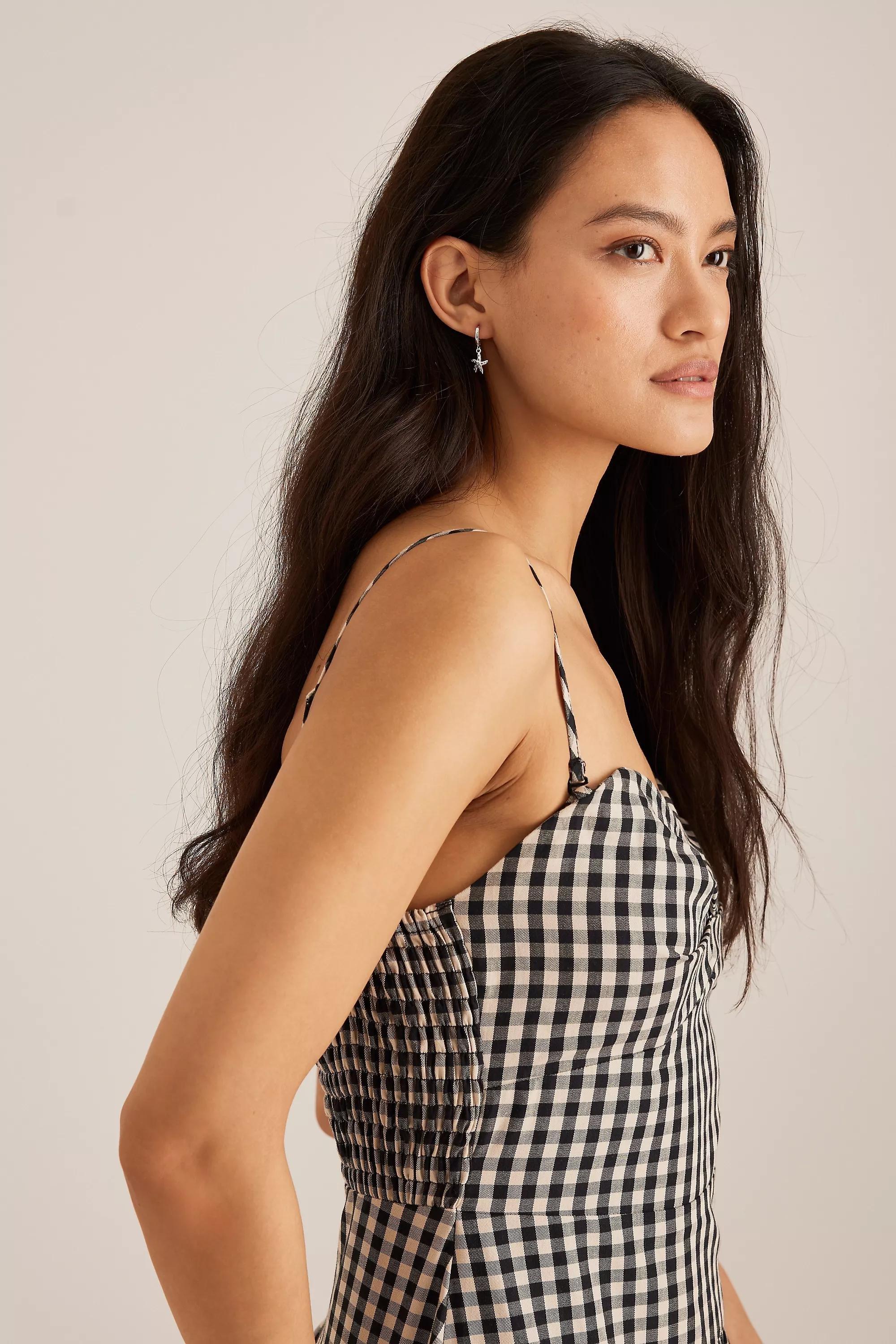 Starfish Huggie Hoop Earrings, Silver, A501_0007, large image number 4