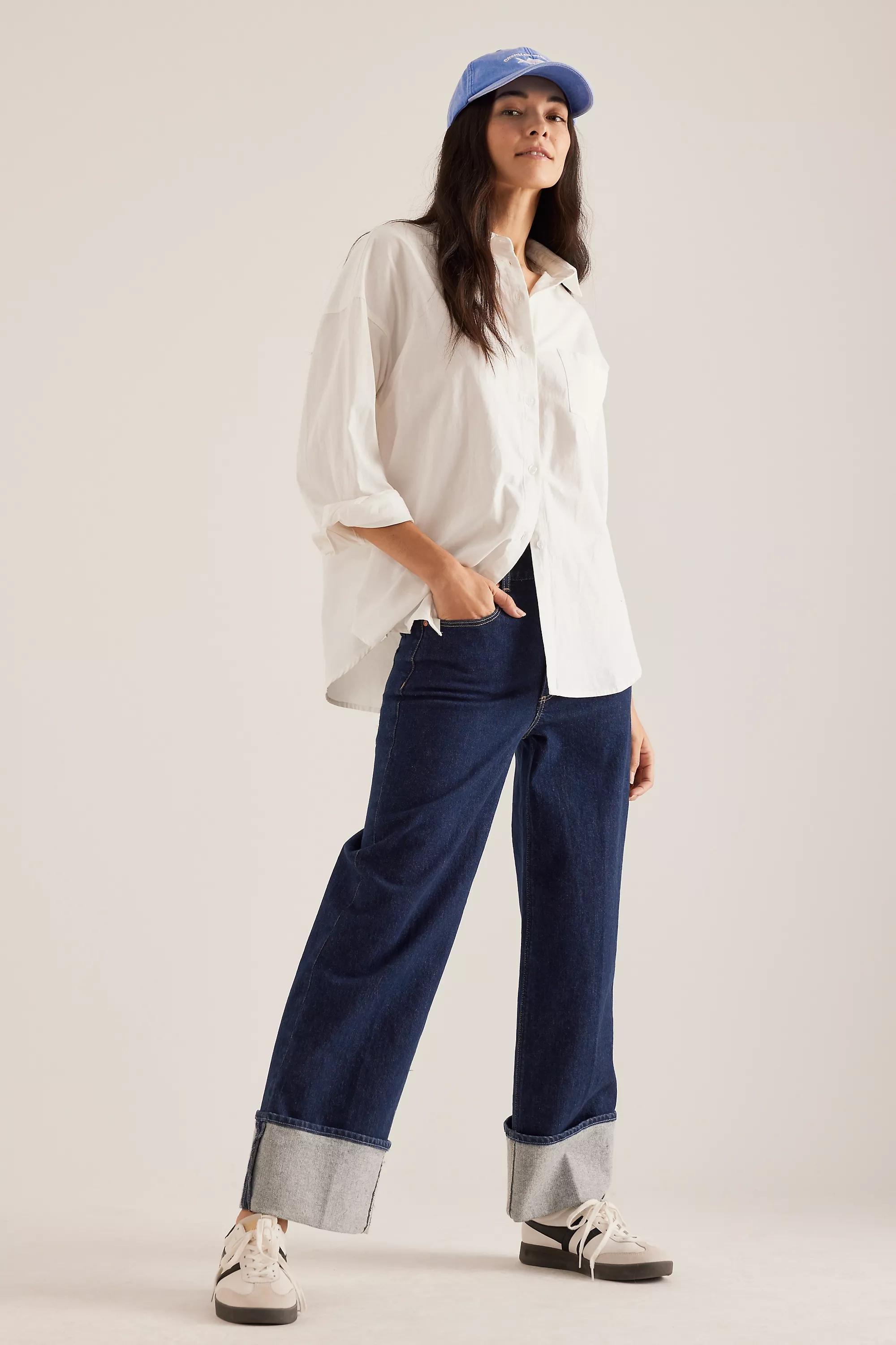 Anthropologie Embroidered Baseball Hat, Blue, A501_0040, large image number 4