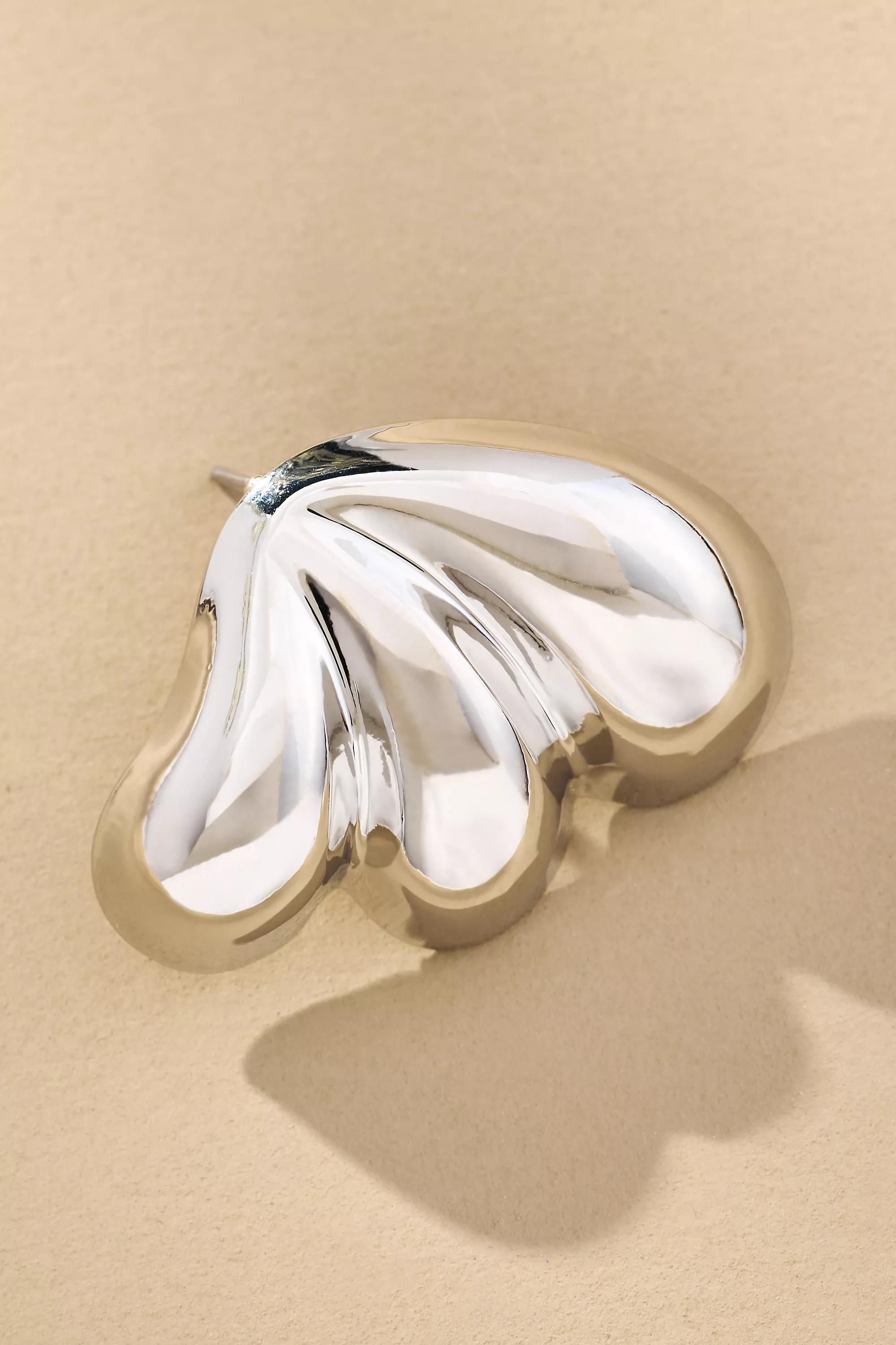 Anthropologie Earrings, Gold, A501_0007, large image number 3